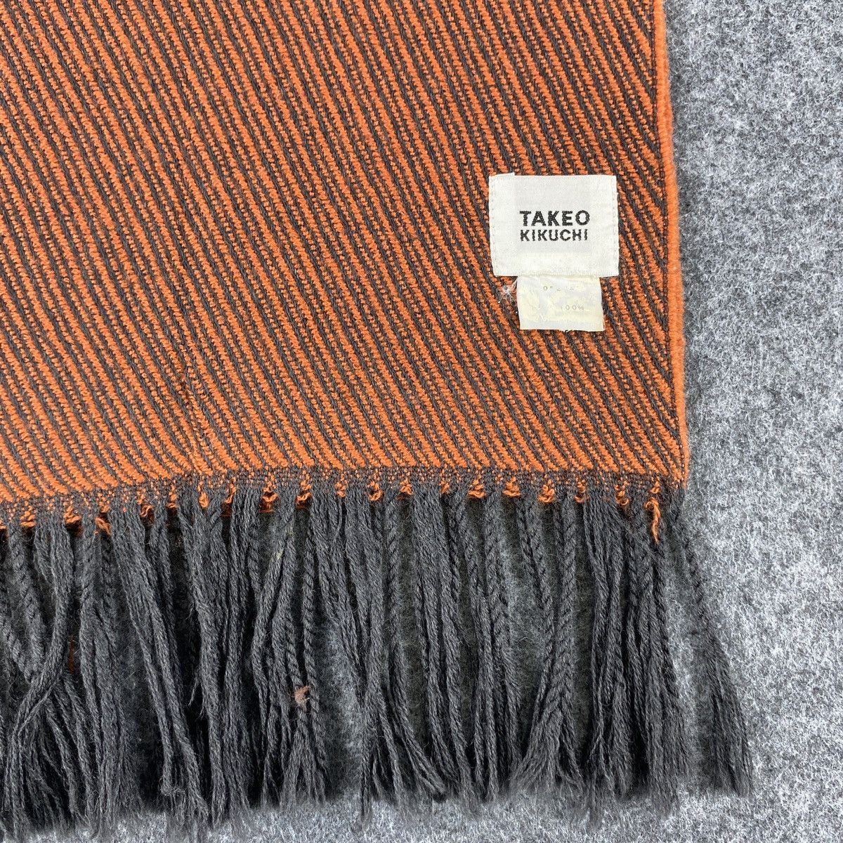 Takeo Kikuchi × Vintage Takeo Kikuchi Scarf # Muffler # Neckwear # D659 Size ONE SIZE - 4 Thumbnail