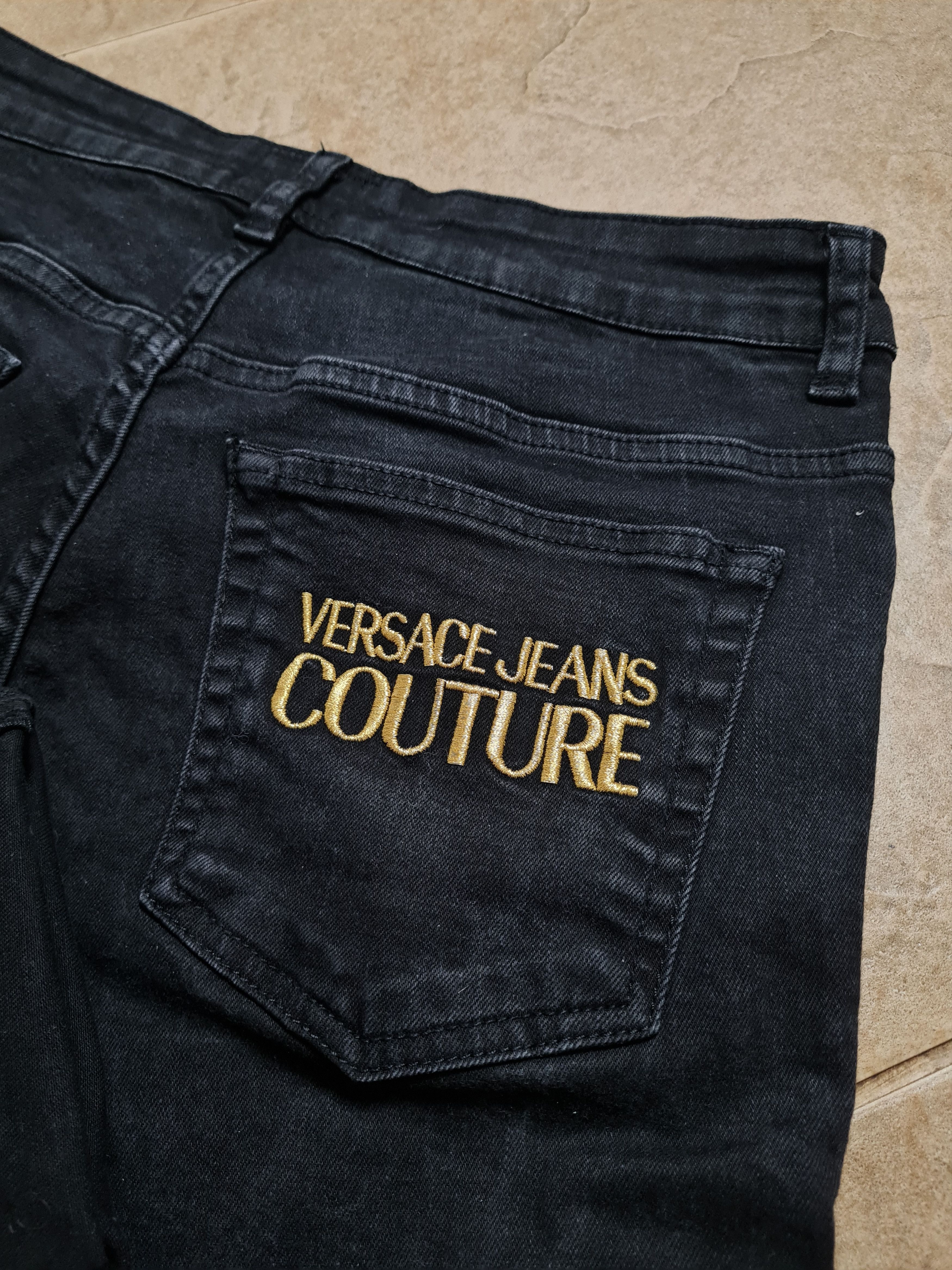 Versace Jeans Couture VINTAGE VERSACE JEANS COUTURE DENIM BIG LOGO TAG IT 44 Size US 28 / EU 44 - 17 Thumbnail