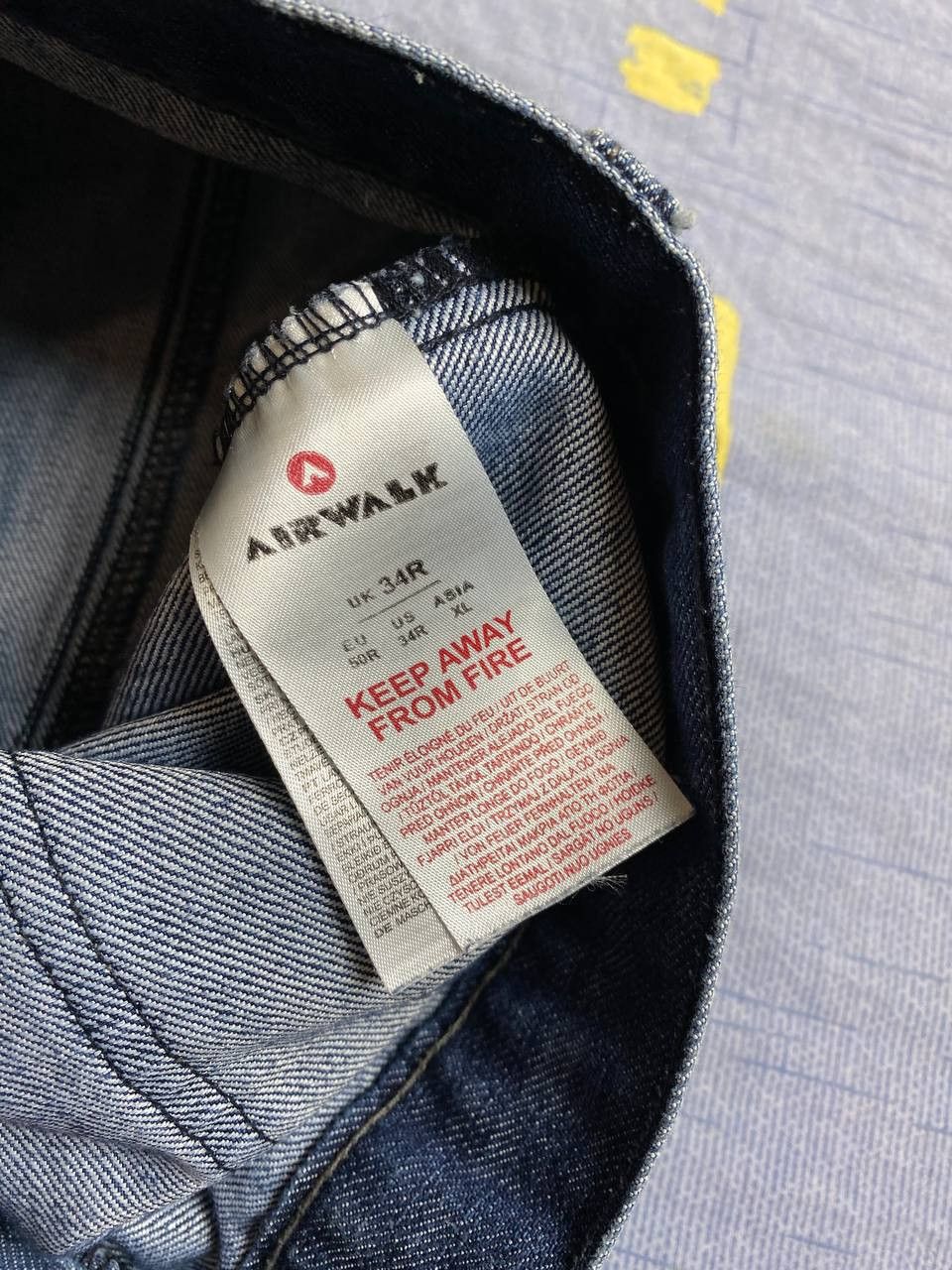 Airwalk × Vintage Airwalk Baggy Denim Jeans Baggy Jeans Size US 34 / EU 50 - 9 Thumbnail