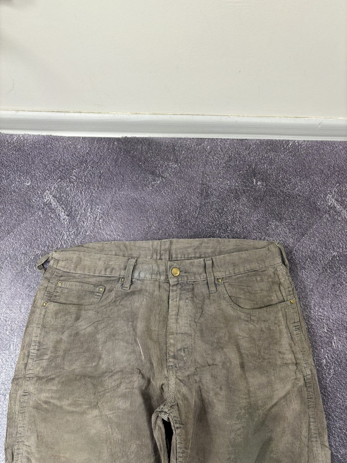 Carhartt Vintage Carhartt Corduroy USA Work Hype Baggy Western Pants Size US 32 / EU 48 - 12 Thumbnail