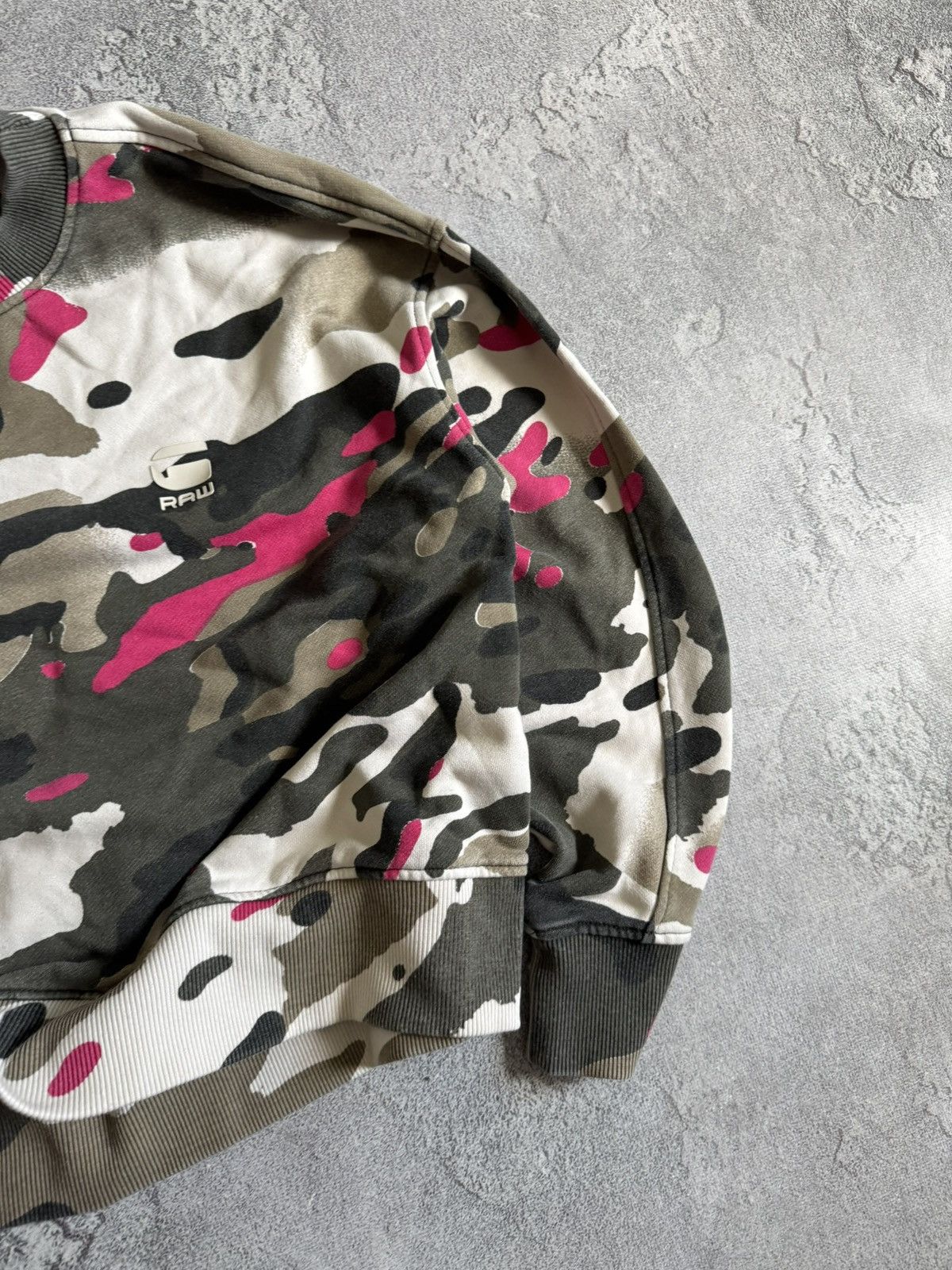 G-Star G star raw M/size Loose Fit Camo AO crewneck sweatshirts Size M / US 6-8 / IT 42-44 - 3 Thumbnail