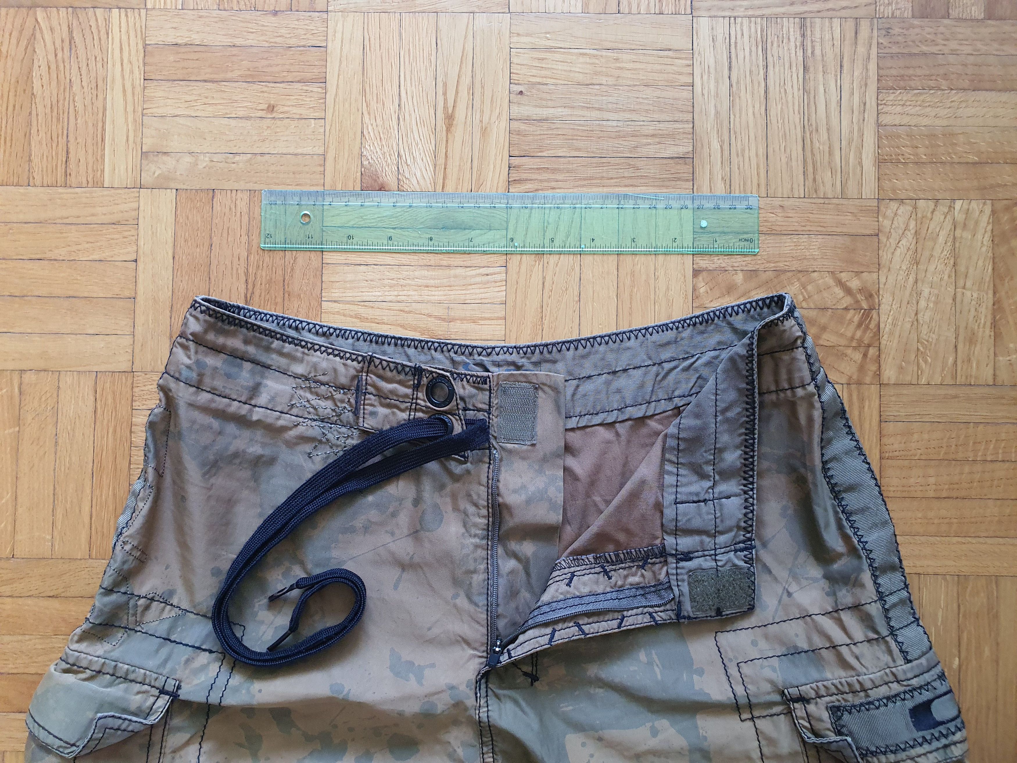 Oakley × Vintage Drawstring Swimming Casual Camo Shorts - Vintage (Y2K) Size US 32 / EU 48 - 3 Thumbnail