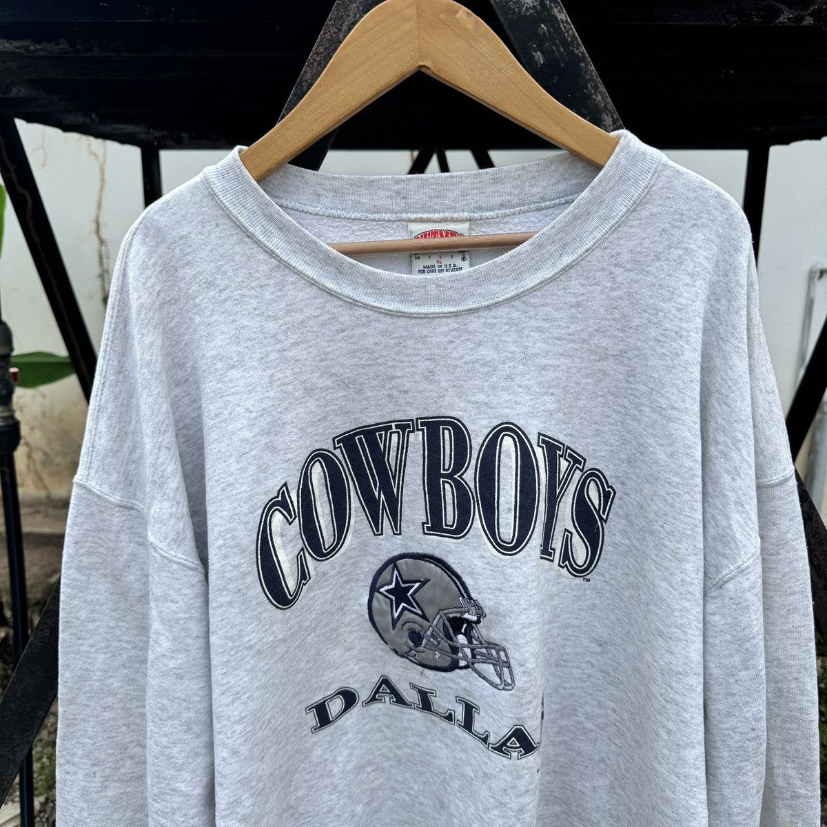 Vintage Vintage 90s Dallas Cowboys Sportswear NFL Sweatshirt Size US XL / EU 56 / 4 - 3 Thumbnail