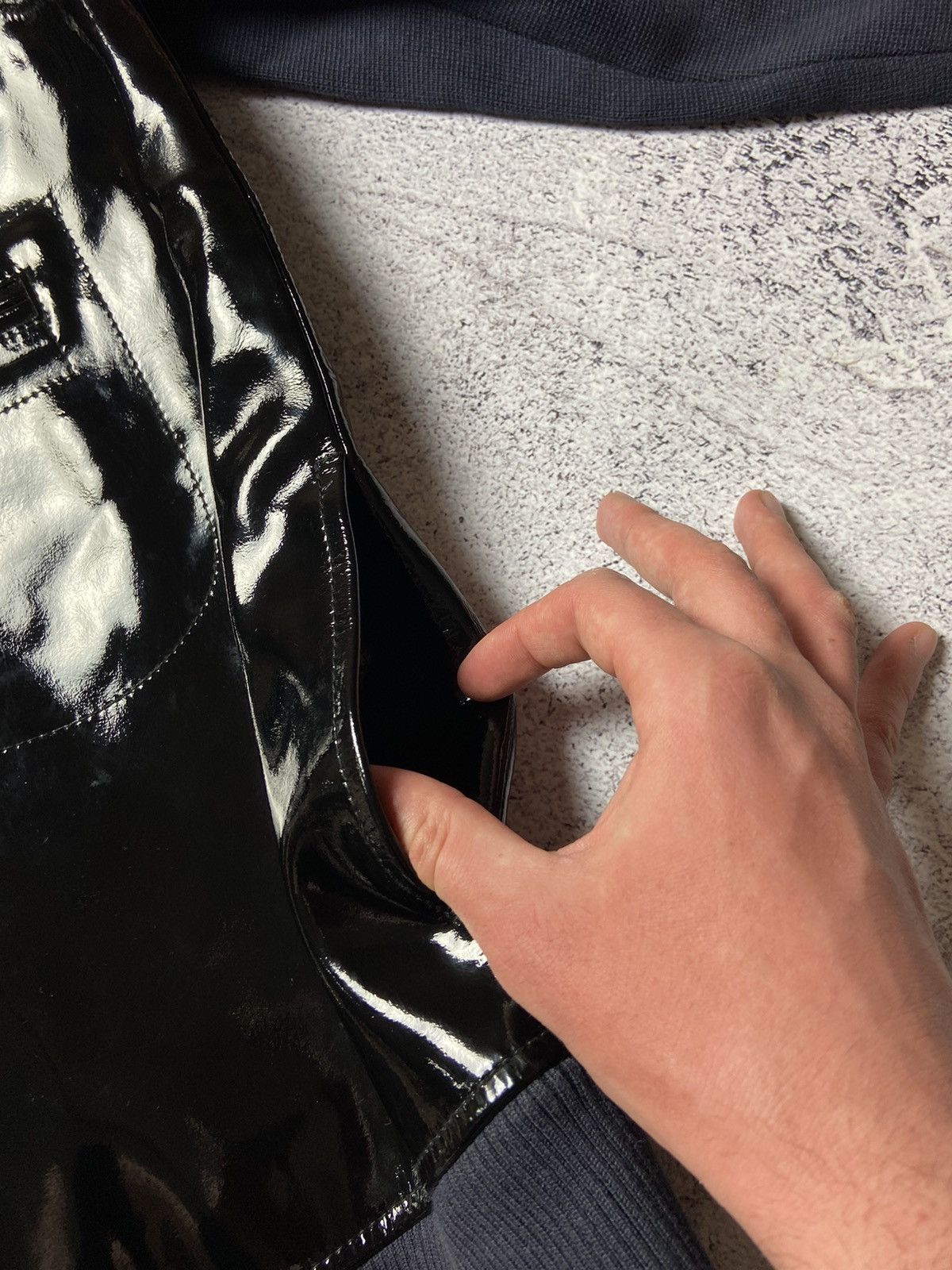 Designer × H&M × Marni Marni H&M Jacket Avant Garde Grunge Style Y2k Leather Design Size US S / EU 44-46 / 1 - 5 Thumbnail