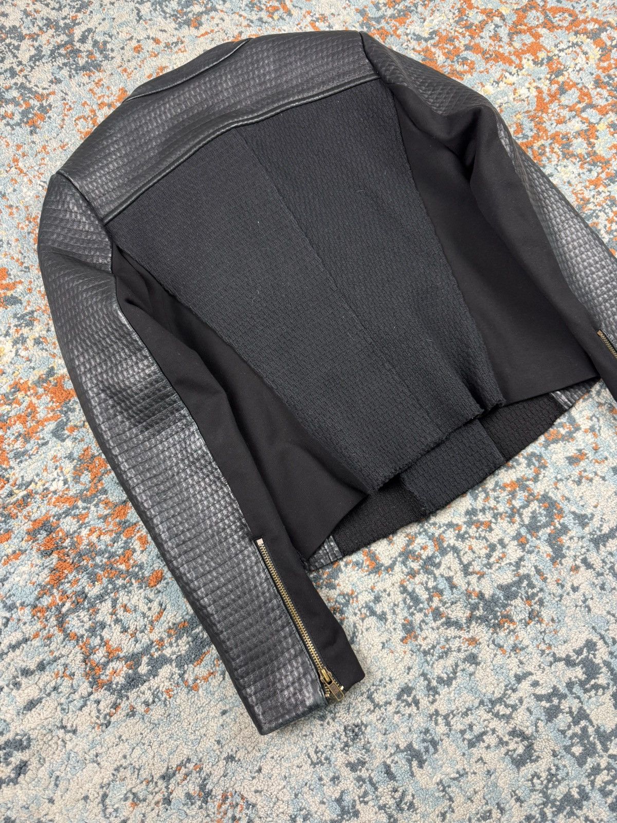 Japanese Brand × Paige Vintage Y2K Paige crazy lambskin biker real leather jacket Size M / US 6-8 / IT 42-44 - 5 Thumbnail