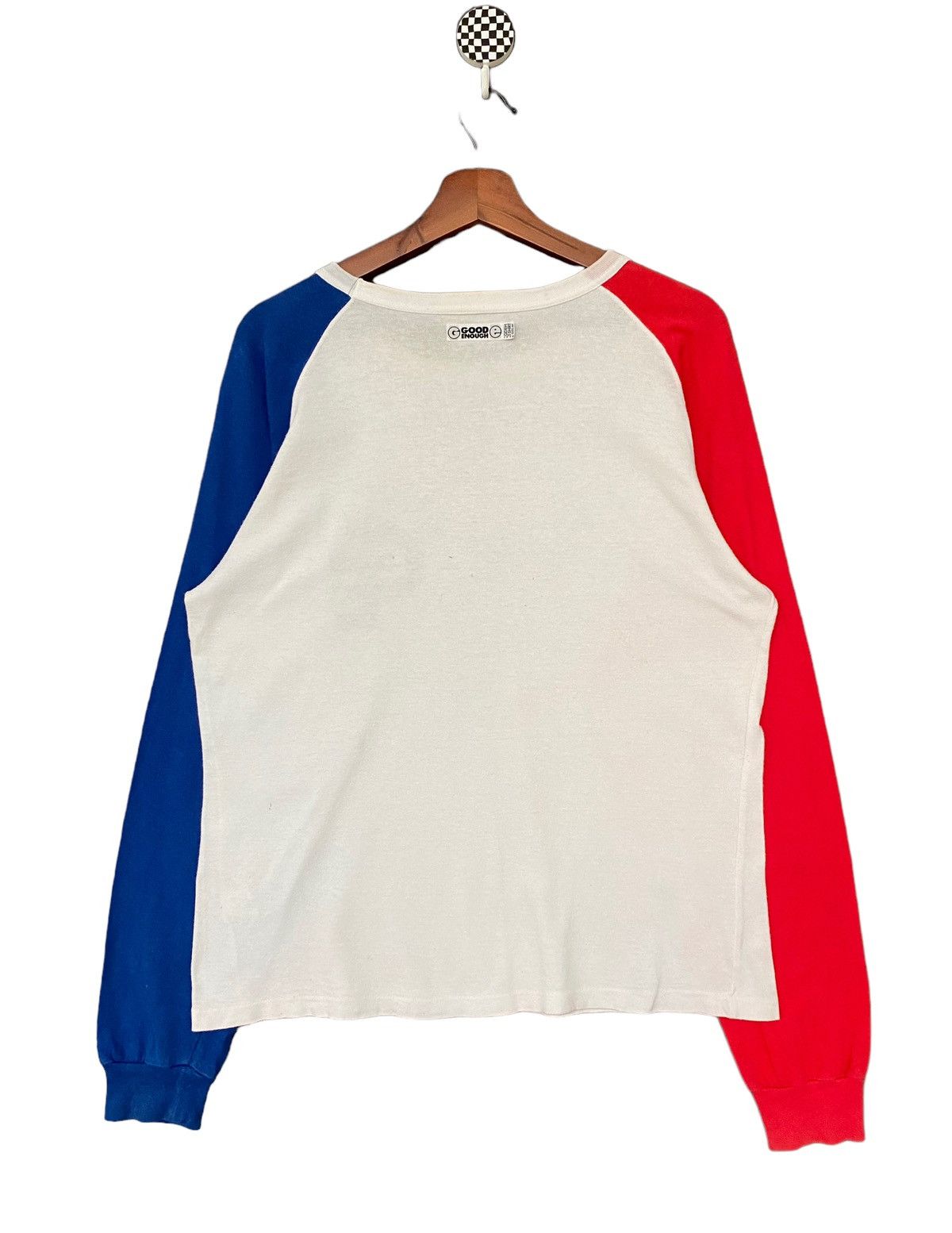 Good Enough × Japanese Brand × Vintage Vintage Japanese Brand Good Enough T-shirt 1990s Size US M / EU 48-50 / 2 - 2 Thumbnail