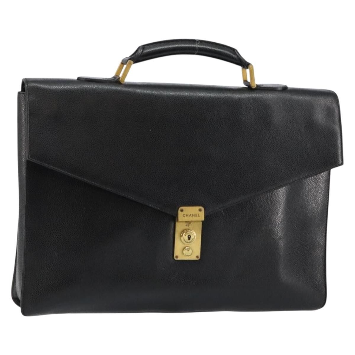 Chanel Chanel Vintage Lock Briefcase Caviar Size ONE SIZE - 1 Thumbnail
