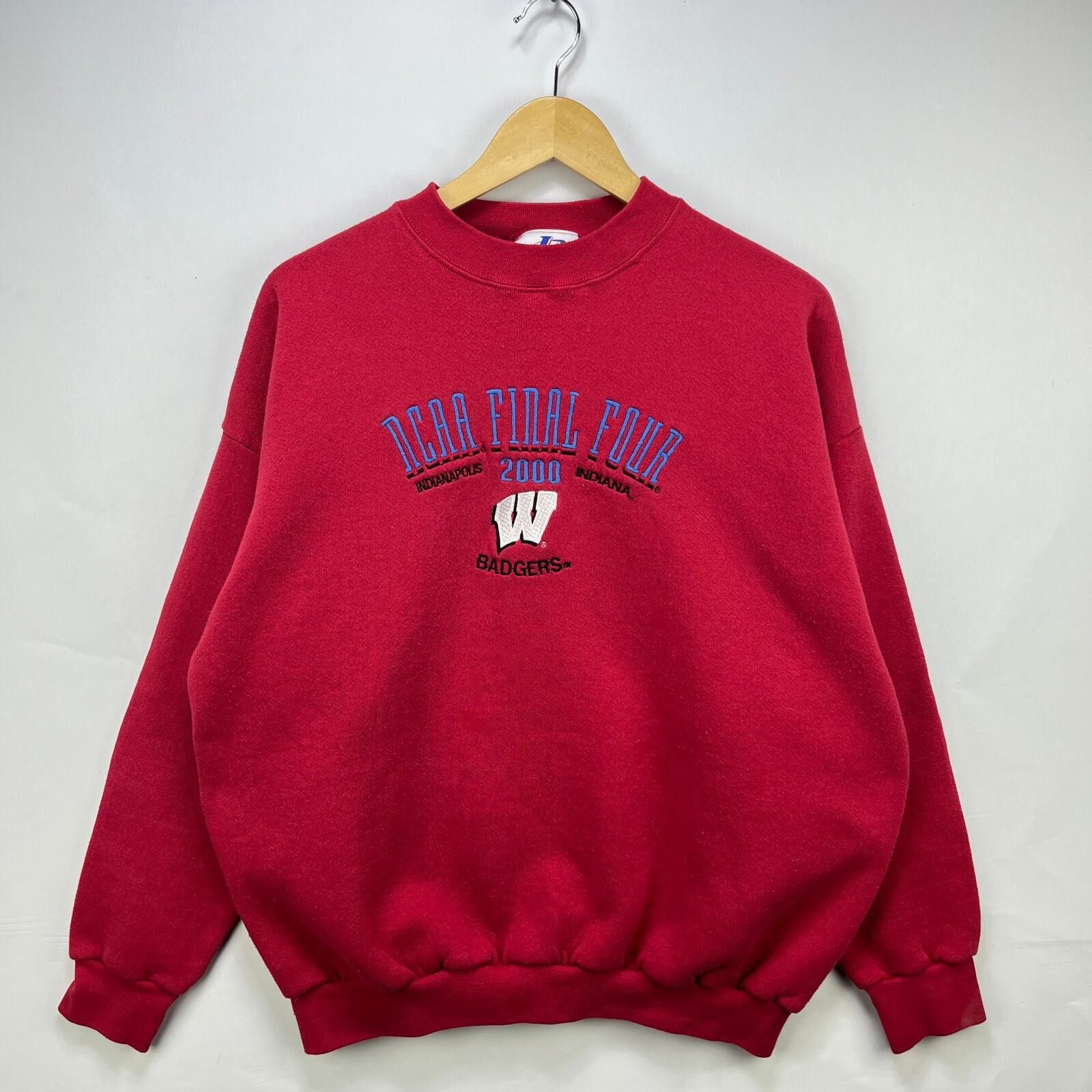 Other Vintage 2000 Wisconsin Badgers NCAA Final Four Sweatshirt XL Size ONE SIZE - 1 Thumbnail