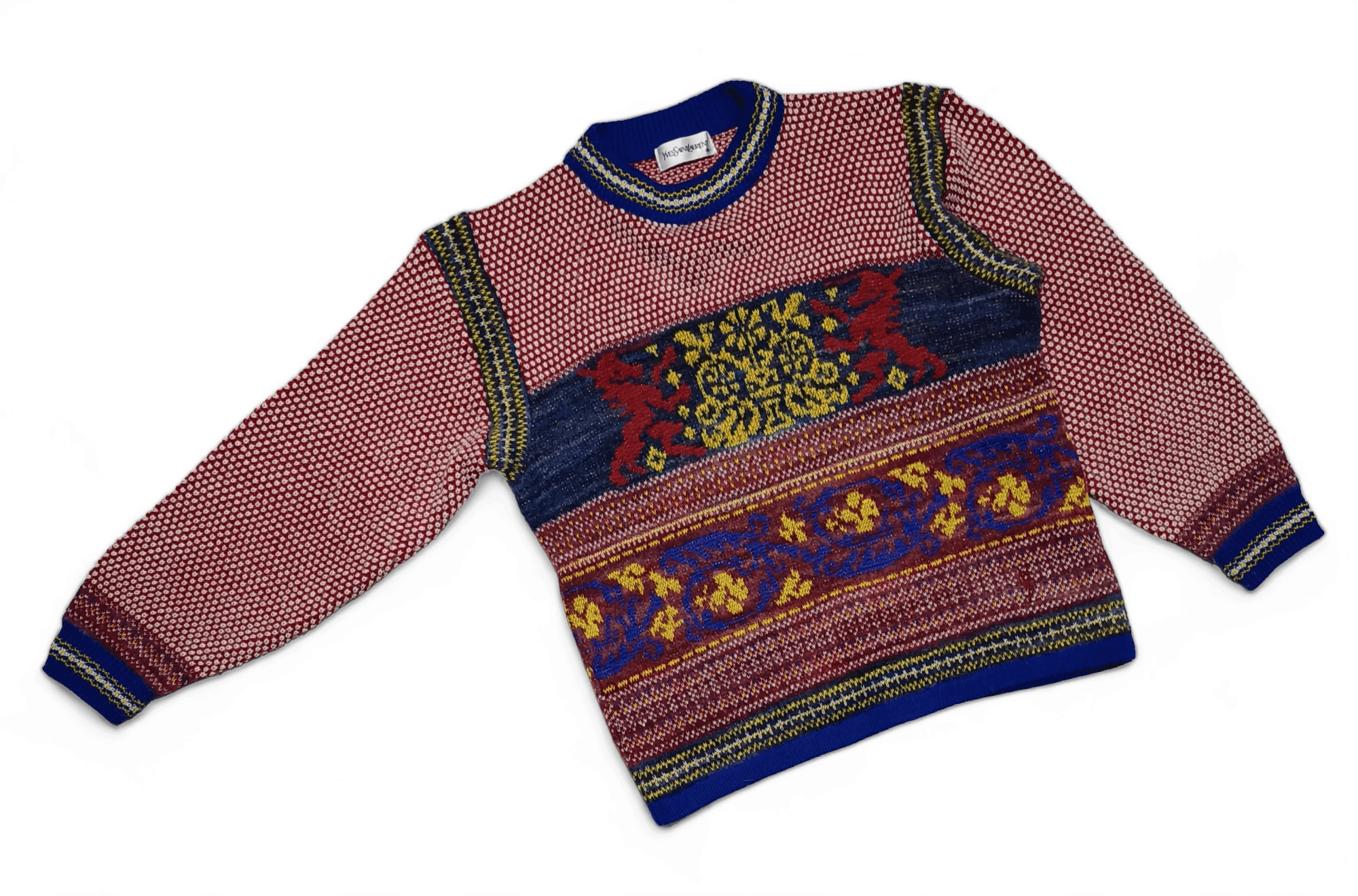 Yves Saint Laurent Vintage Yves Saint Laurent YSL Knitwear Sweatshirt for Kids Size XS / US 0-2 / IT 36-38 - 5 Thumbnail