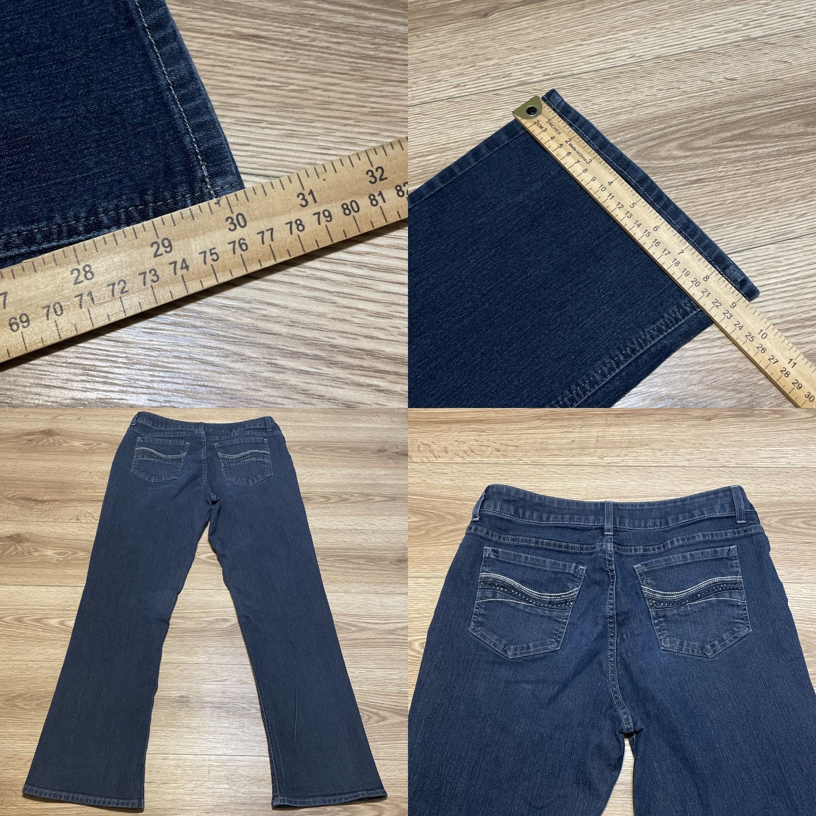 Lee Riders By Lee Jeans Women's Bootcut Stretch Denim Jeans 14M Medium Blue High Rise Sugar Bootcut? Size 36" / US 14 / IT 50 - 8 Thumbnail