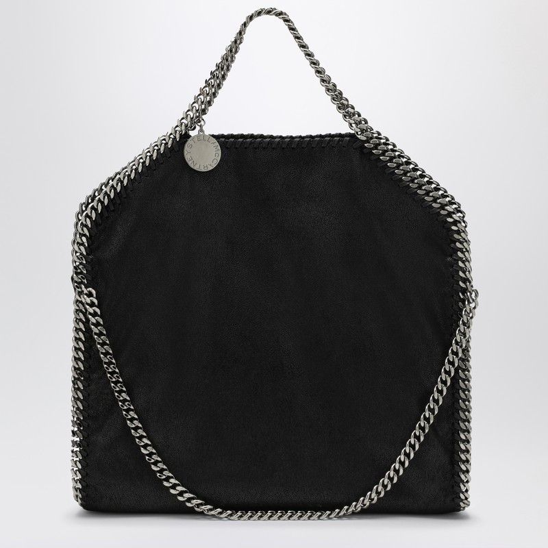 Stella McCartney Stella Mccartney Falabella Fold Over Bag Black Size ONE SIZE - 1 Thumbnail