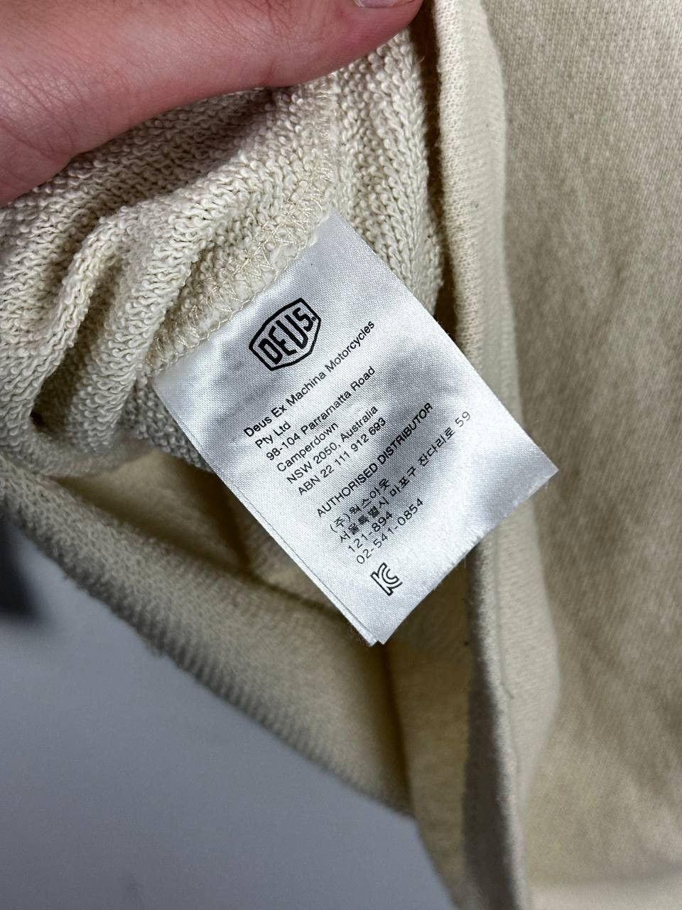 Deus Ex Machina DEUS EX MACHINA Casual Beige Knitted Long Sleeve Size US L / EU 52-54 / 3 - 10 Thumbnail