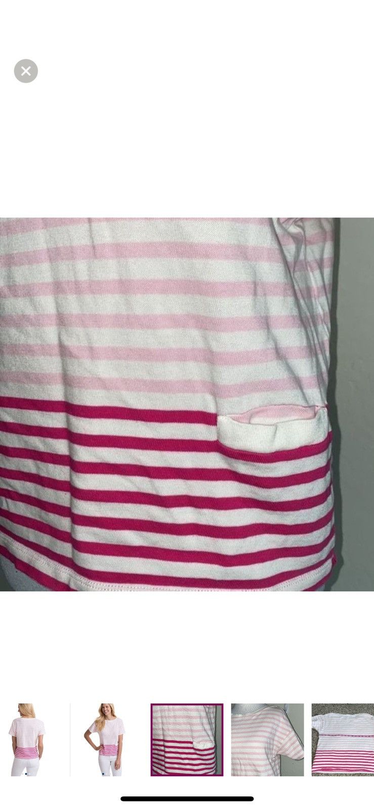 Vineyard Vines Vineyard vines XS mixed stripe pocket tee Size XS / US 0-2 / IT 36-38 - 4 Thumbnail