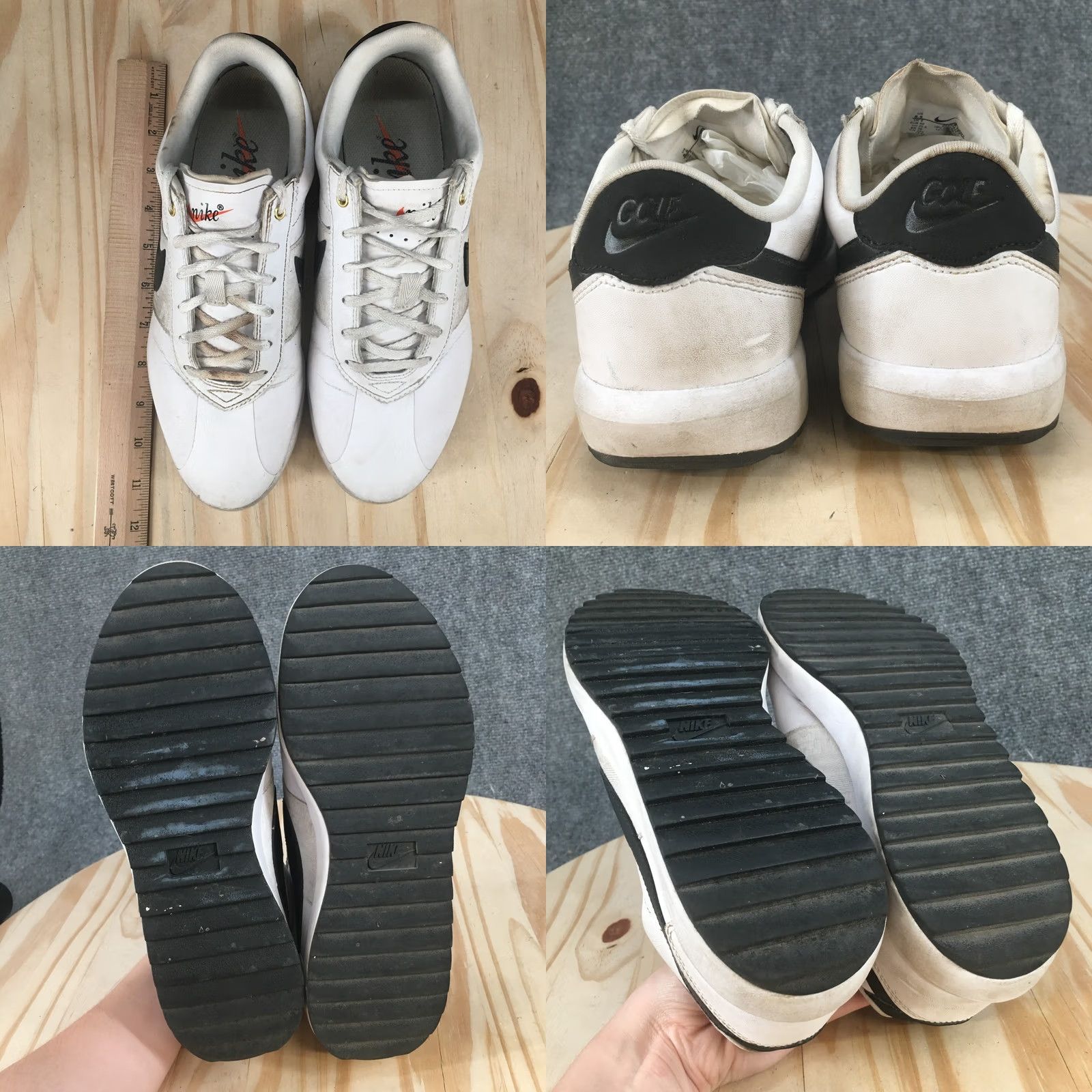 Nike Nike Cortez Golf Sneakers Womens 8.5 White Leather Low Top CI1670-101 Shoes Size M / US 6-8 / IT 42-44 - 8 Thumbnail