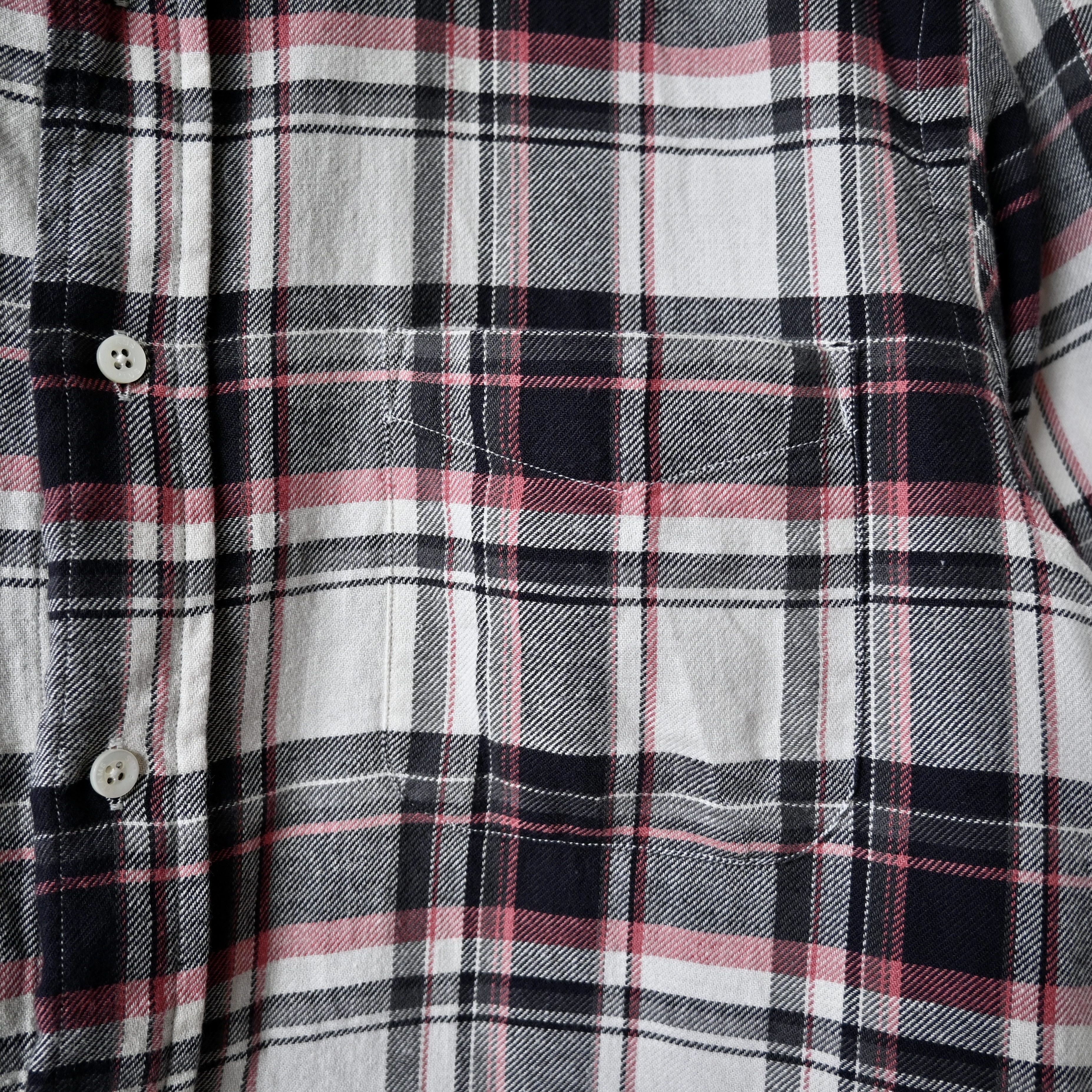 Beams Plus BEAMS Plus 85/15 cotton linen plaid shirt made in Japan Size US M / EU 48-50 / 2 - 8 Thumbnail