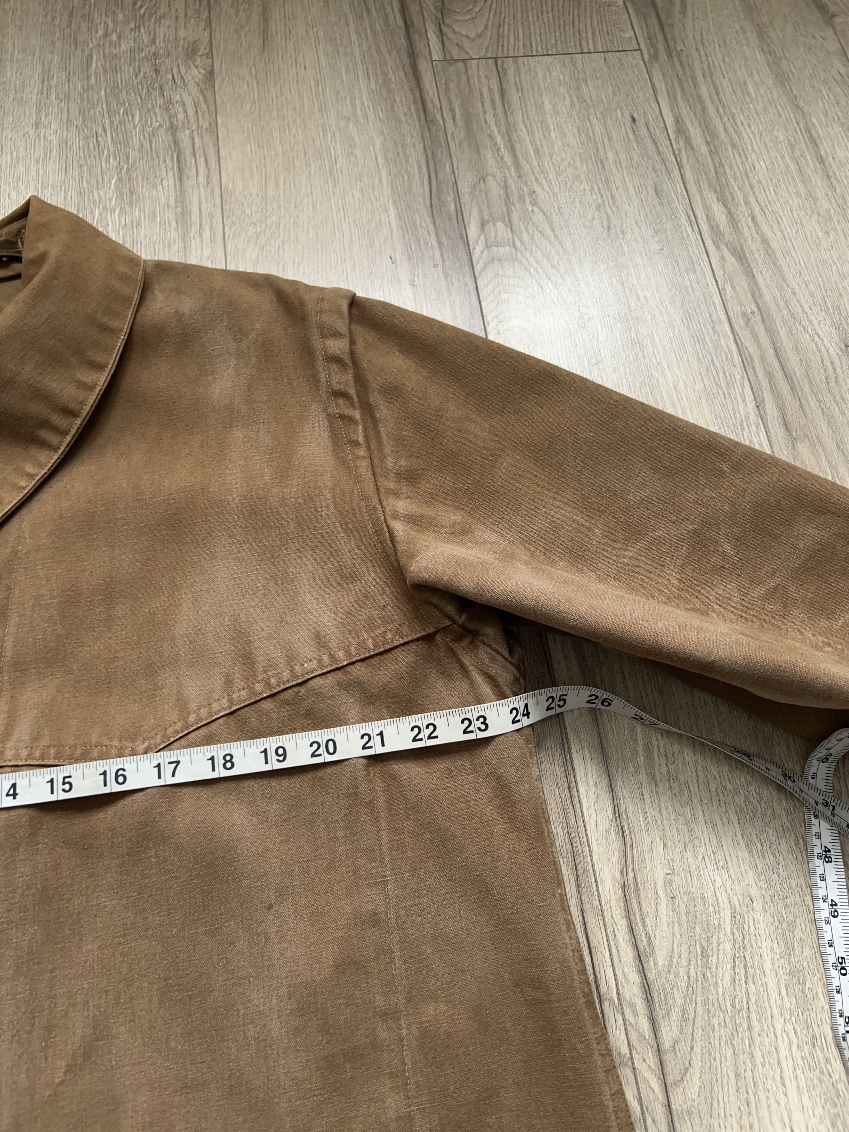 Canvas × Vintage French Railway Work Jacket SNCF Coat Cotton Workwear Size US L / EU 52-54 / 3 - 7 Thumbnail
