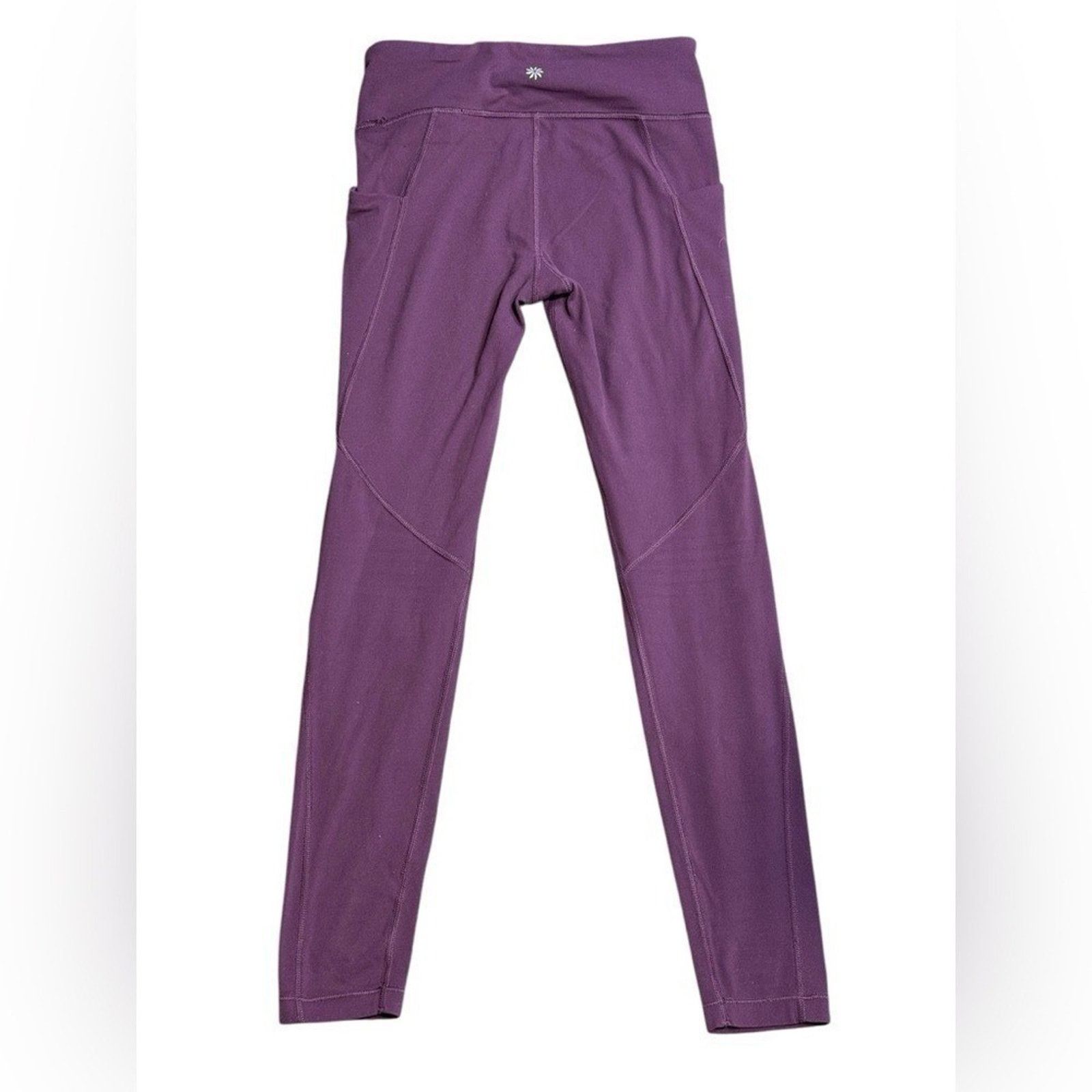Athleta Athleta Girl Purple High Rise Stash Treasures Tight L12 Size 22" - 7 Thumbnail