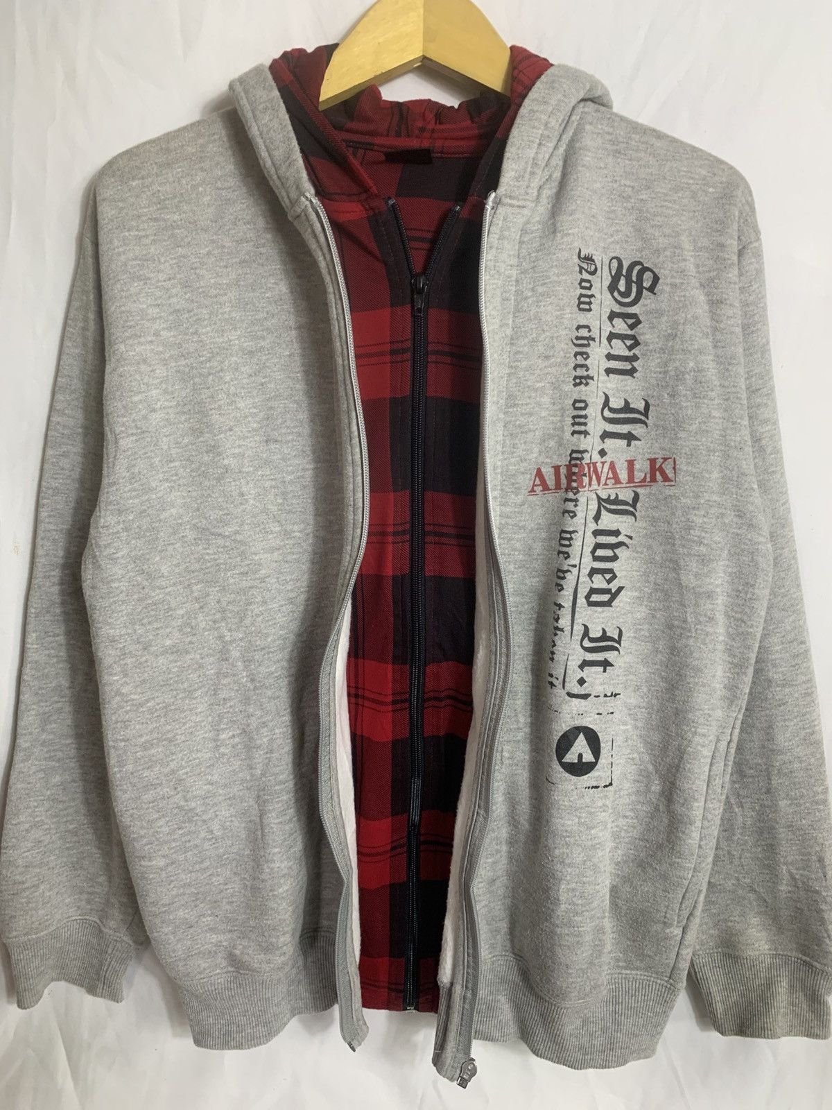 Japanese Brand Airwalk Doublelayer Zip style Size US M / EU 48-50 / 2 - 2 Thumbnail