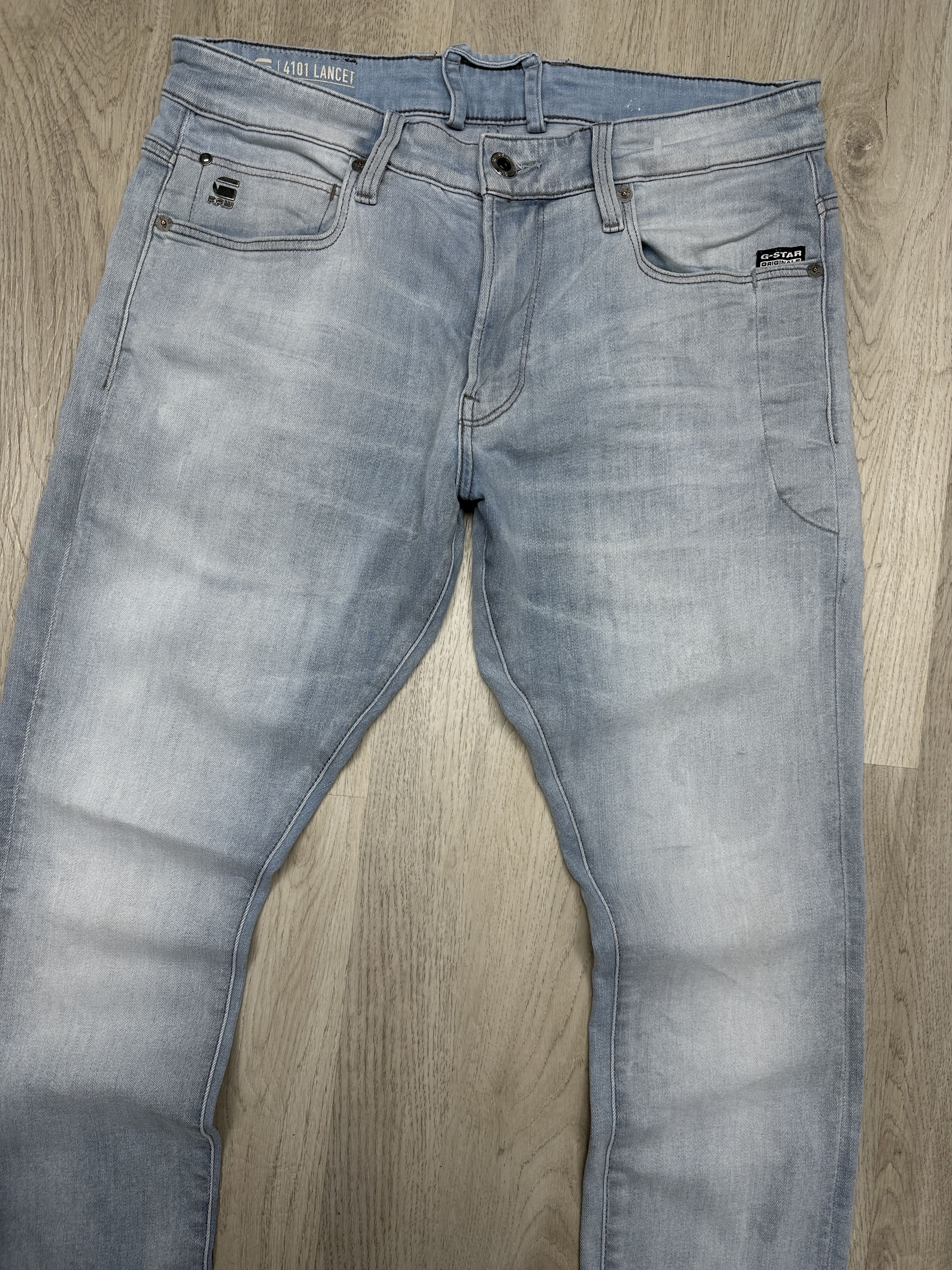 G-Star G Star Raw Mens 4101 Lancet Skinny Denim Pants Jeans Size US 34 / EU 50 - 5 Thumbnail