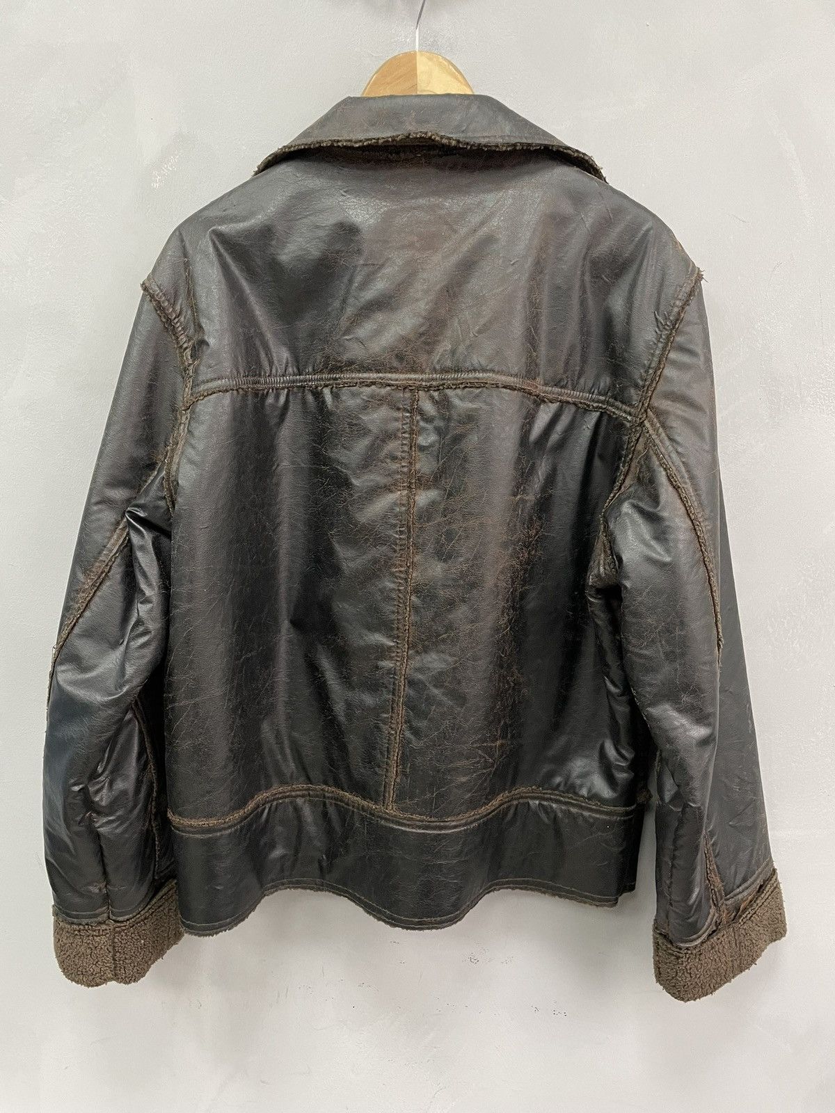 Other Fur bomber aviator jacket shearling lining Size US L / EU 52-54 / 3 - 7 Thumbnail