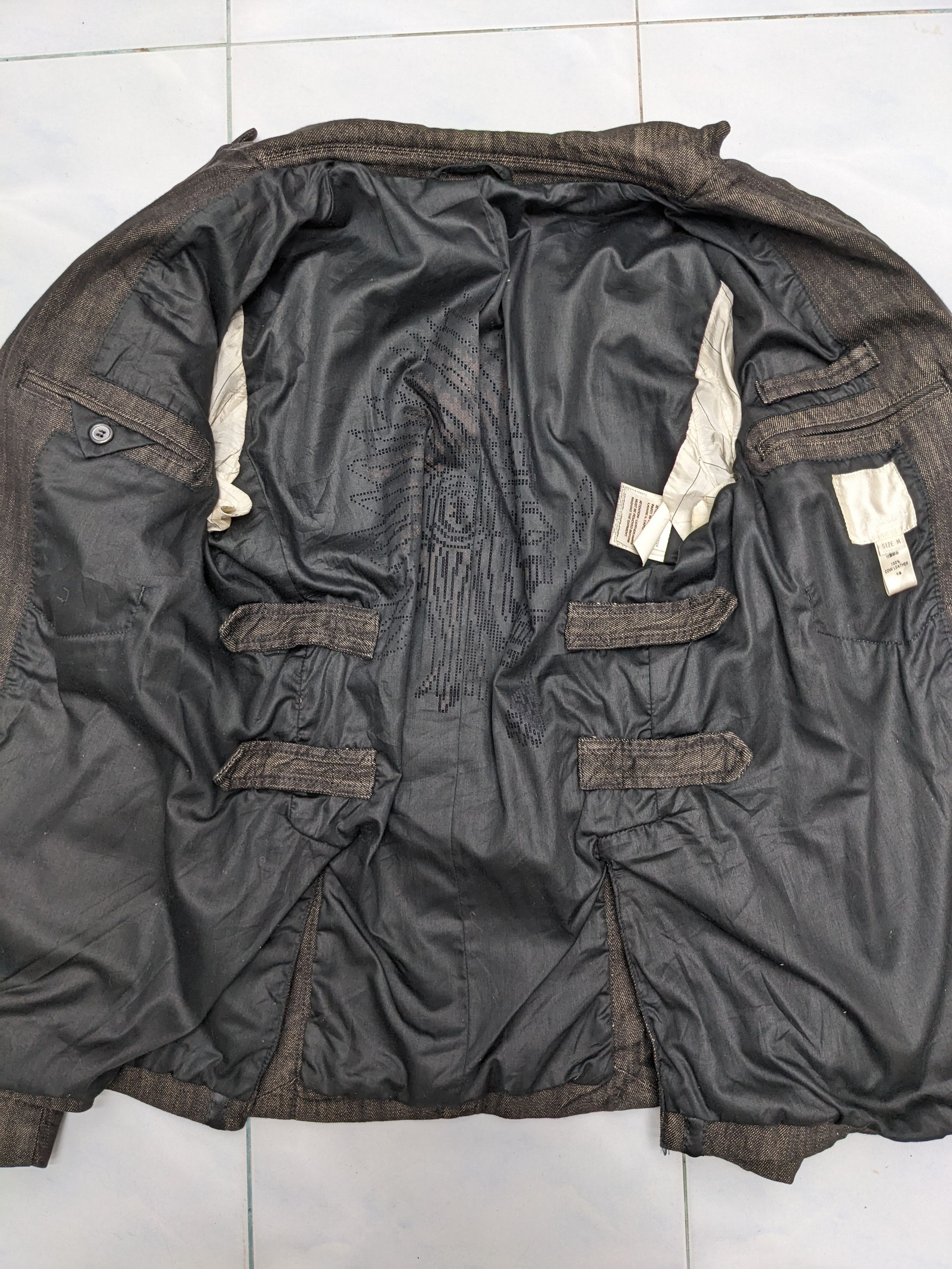 Diesel DIESEL COW LEATHER JACKET STREETWEAR Size US M / EU 48-50 / 2 - 5 Thumbnail