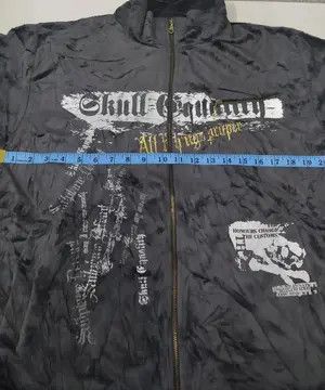 Vintage Aristocratic Skull Fleece Zip Up Jacket Size US M / EU 48-50 / 2 - 7 Thumbnail