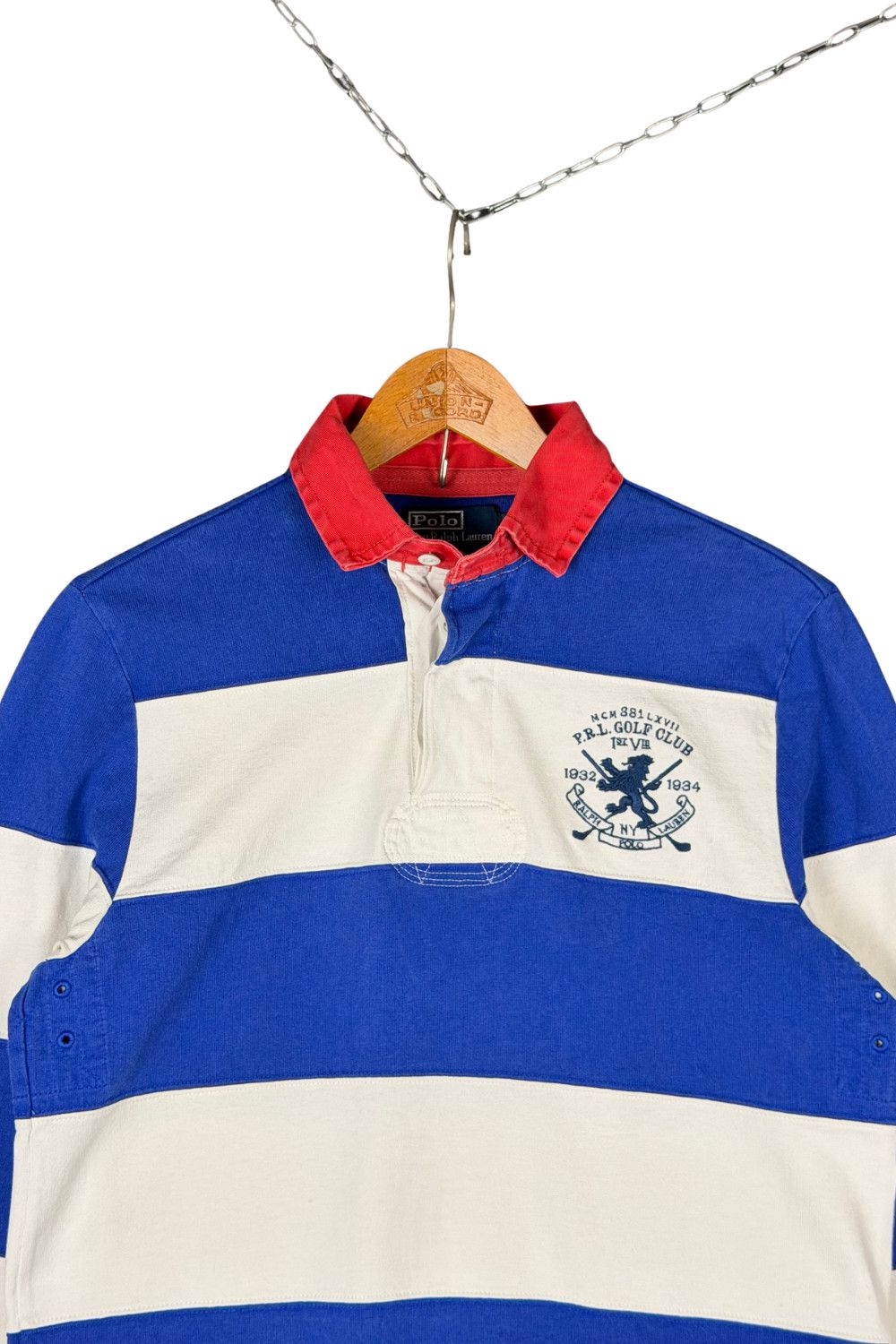 Polo Ralph Lauren Polo Ralph Lauren Stripe Rugby Shirt “21” Back Patch Size US S / EU 44-46 / 1 - 3 Thumbnail