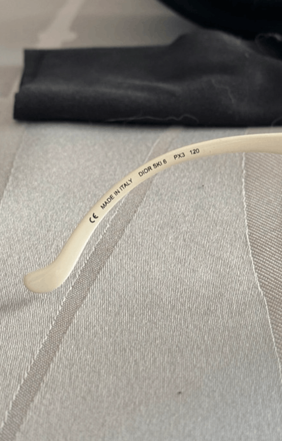 Dior DIOR Sunglasses Ski Shield Wrap Rimless Motard Pop Vintage Size ONE SIZE - 7 Thumbnail