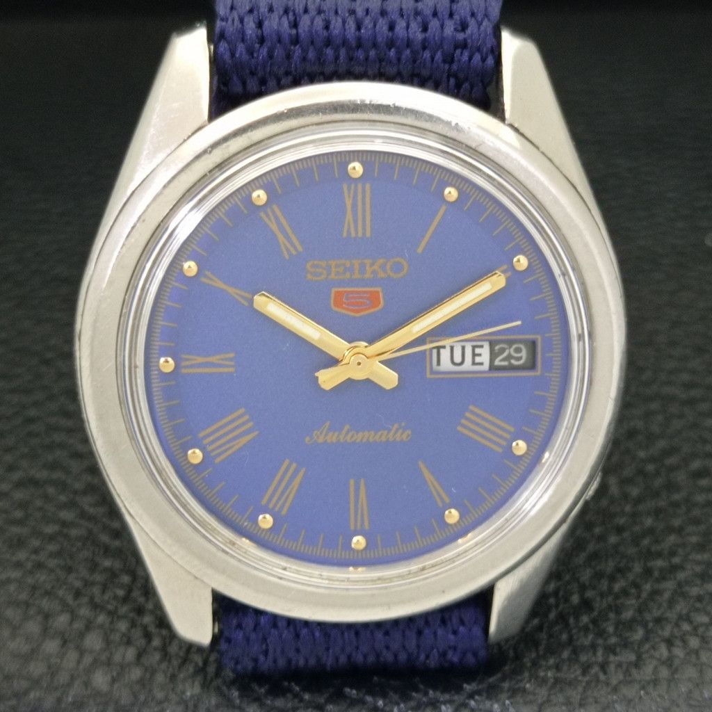 Seiko Vintage Seiko 5 Automatic 6119C Japan Mens Watch A500099 Size 38 - 4 Thumbnail