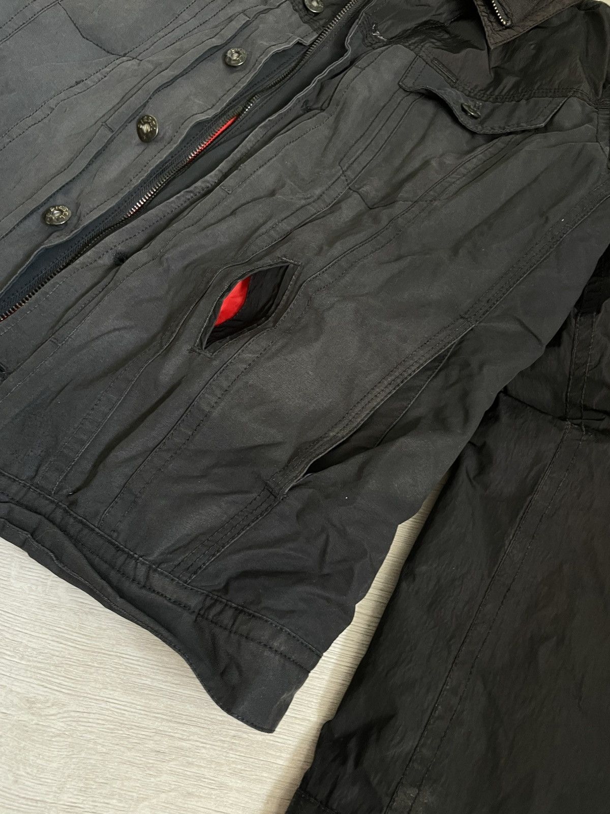 Vintage Diesel Industry Jacket Nylon Y2k Cyber Streetwear