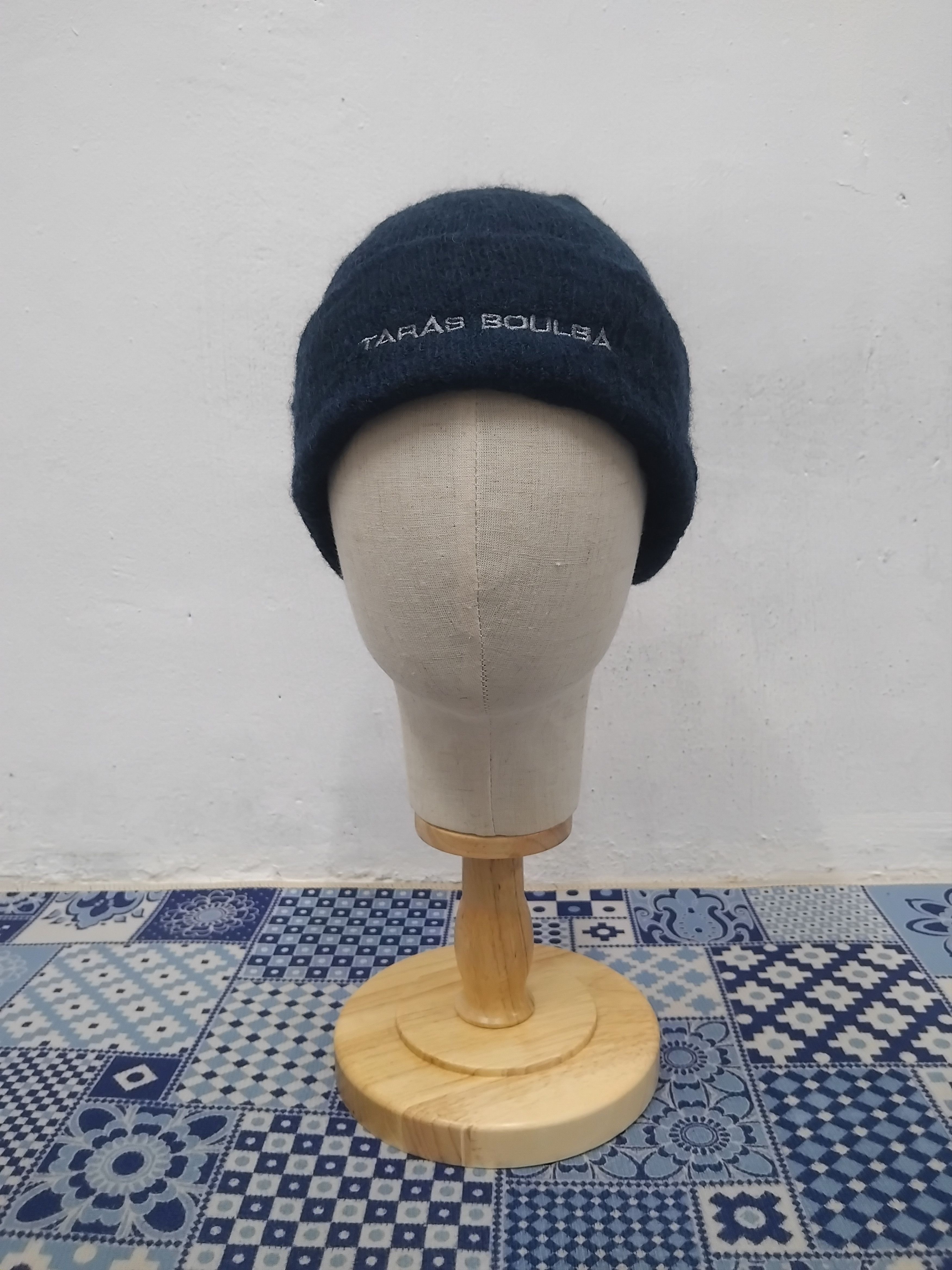 Japanese Brand 💥Taras baulba Navy blue Beanie Size ONE SIZE - 4 Thumbnail