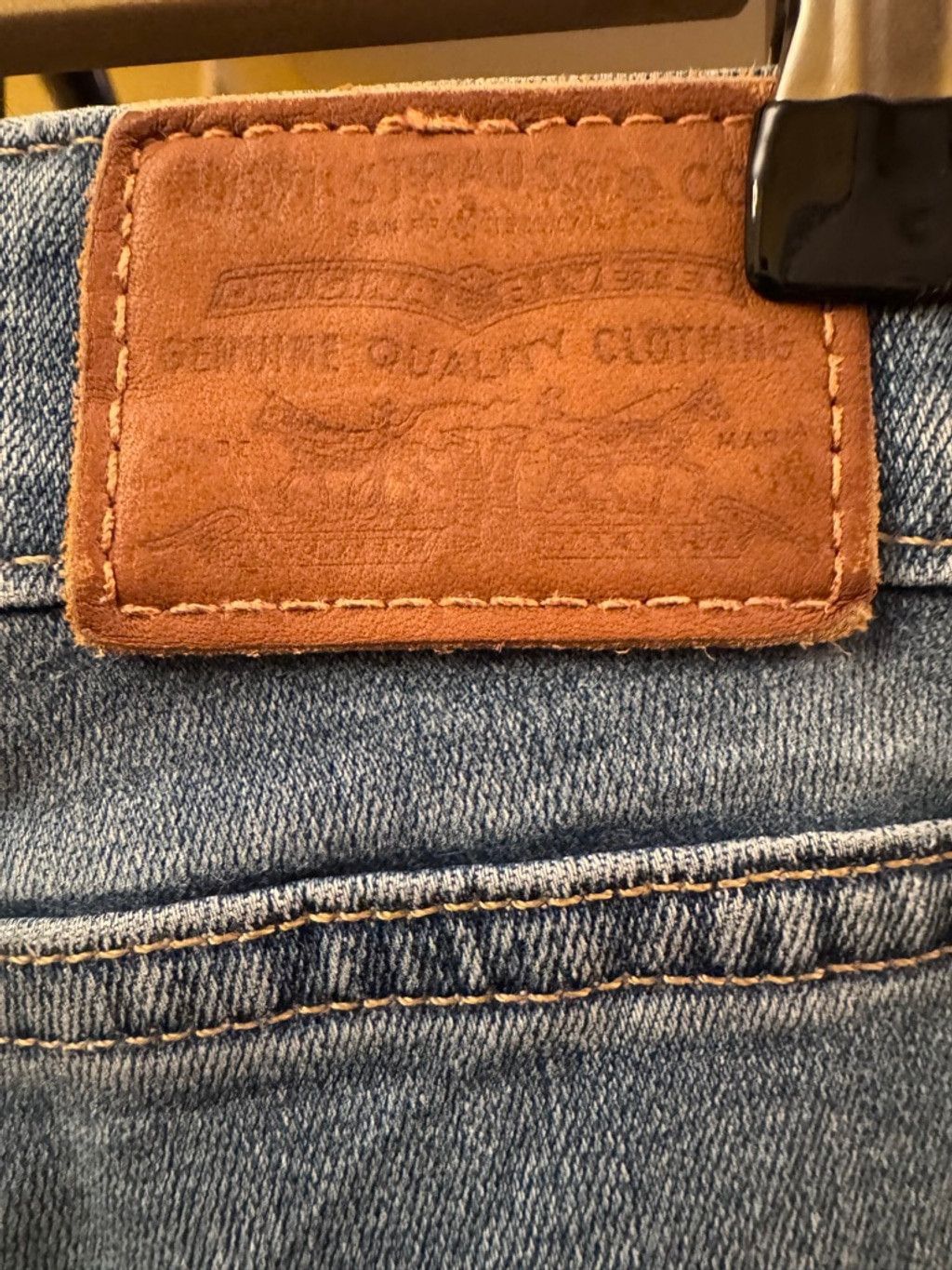 Levi's Levi's 721 High Rise Skinny Premium Jeans 6/28" inseam 32" Size 28" / US 6 / IT 42 - 10 Thumbnail