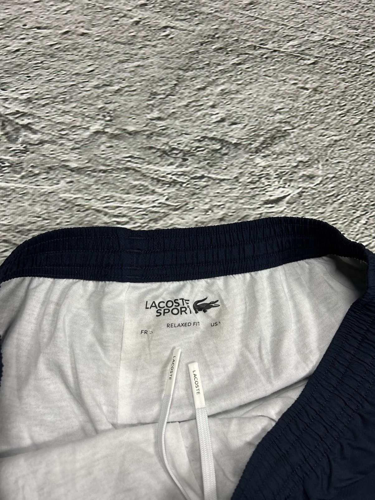 Lacoste Lacoste track suit vintage navy pants windbreaker small logo Size US XL / EU 56 / 4 - 12 Thumbnail