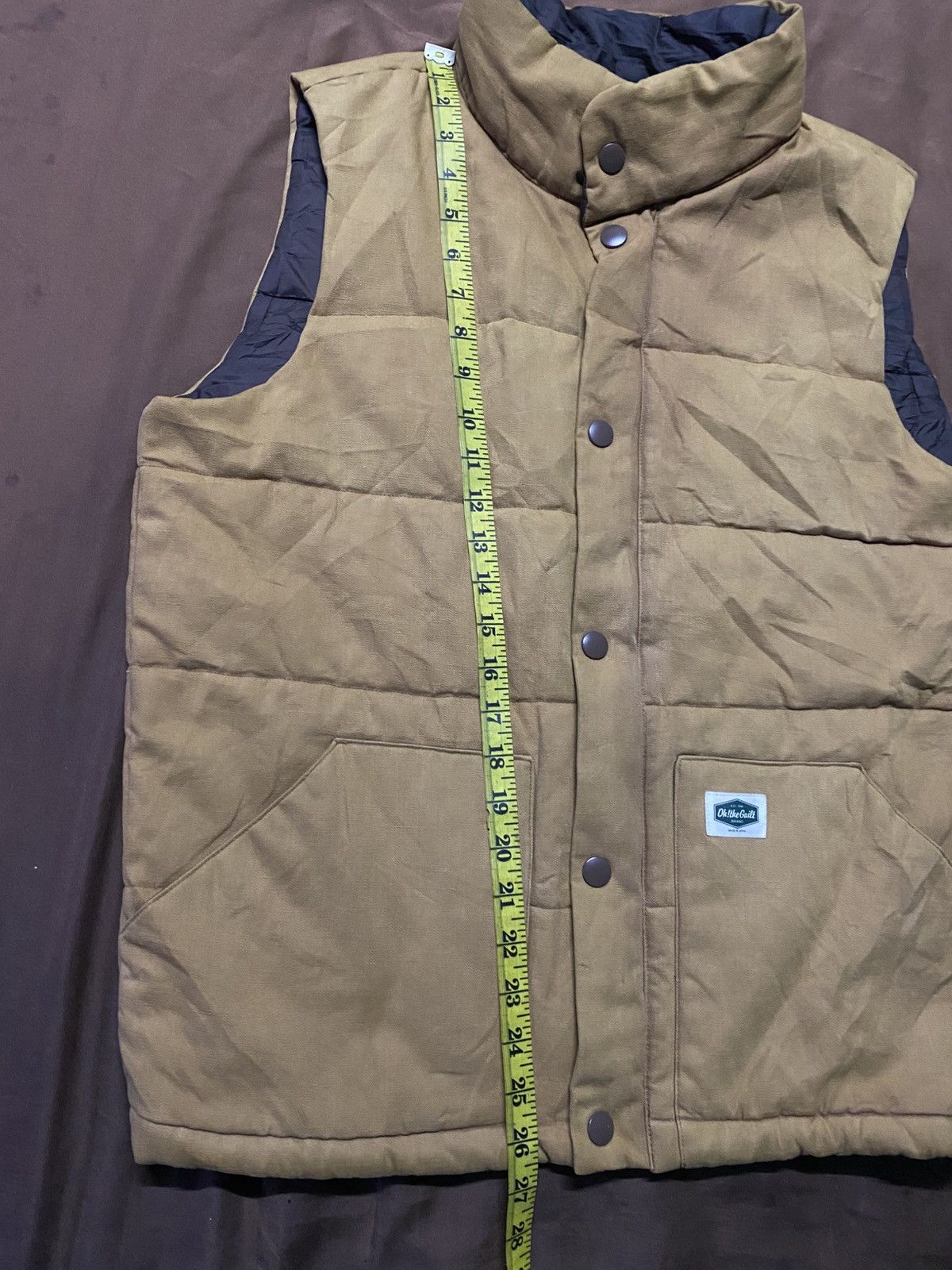 Japanese Brand Oh The Guilt Padded Vest Size US L / EU 52-54 / 3 - 11 Thumbnail