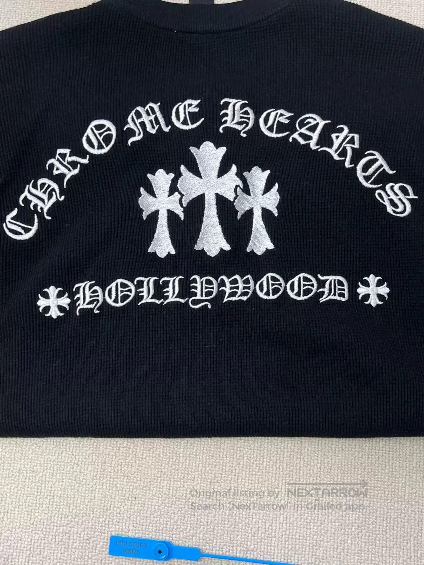 Chrome Hearts chrome hearts black embroidered henley long sleeve. Size US XS / EU 42 / 0 - 2 Thumbnail