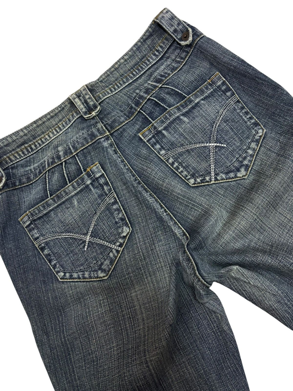 Japanese Brand × Vintage Vintage Bondage Japanese Brand Bootcut Jeans Size US 29 - 4 Thumbnail