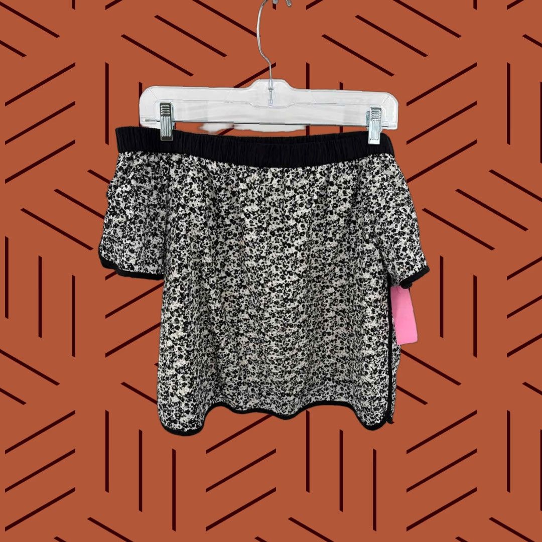 Rag & Bone VINTAGE Pre-Owned Rag & Bone Black Size Medium Printed Blouse Size M / US 6-8 / IT 42-44 - 1 Thumbnail