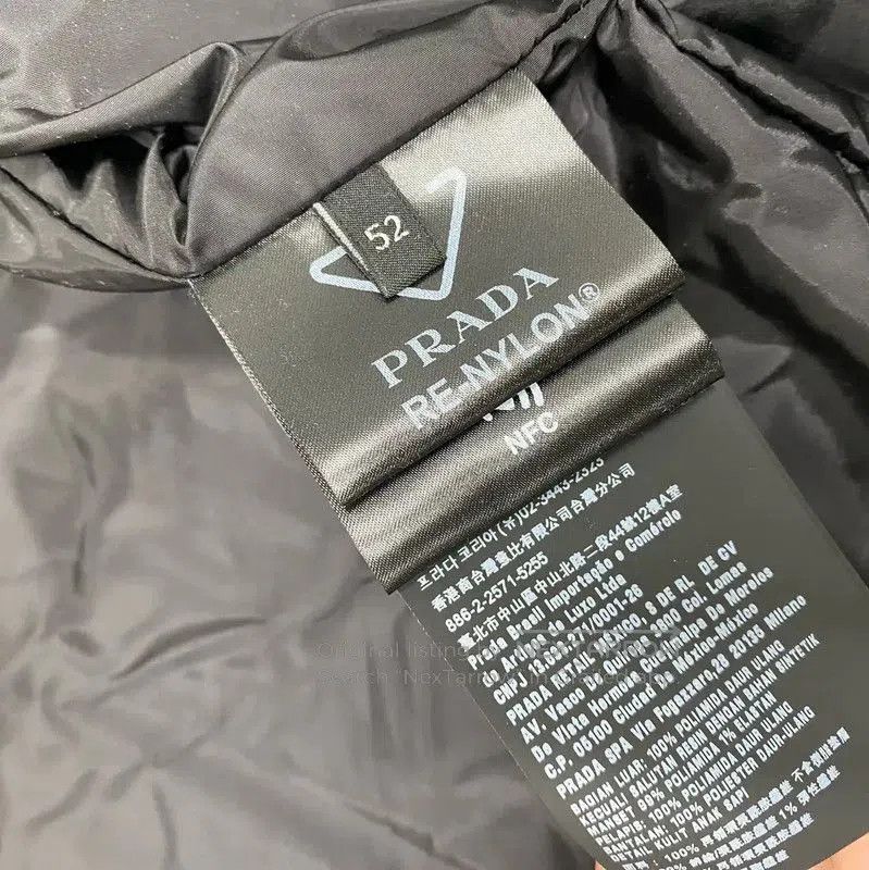 Prada Prada Men's Black Winter Coat. Size US XS / EU 42 / 0 - 4 Thumbnail