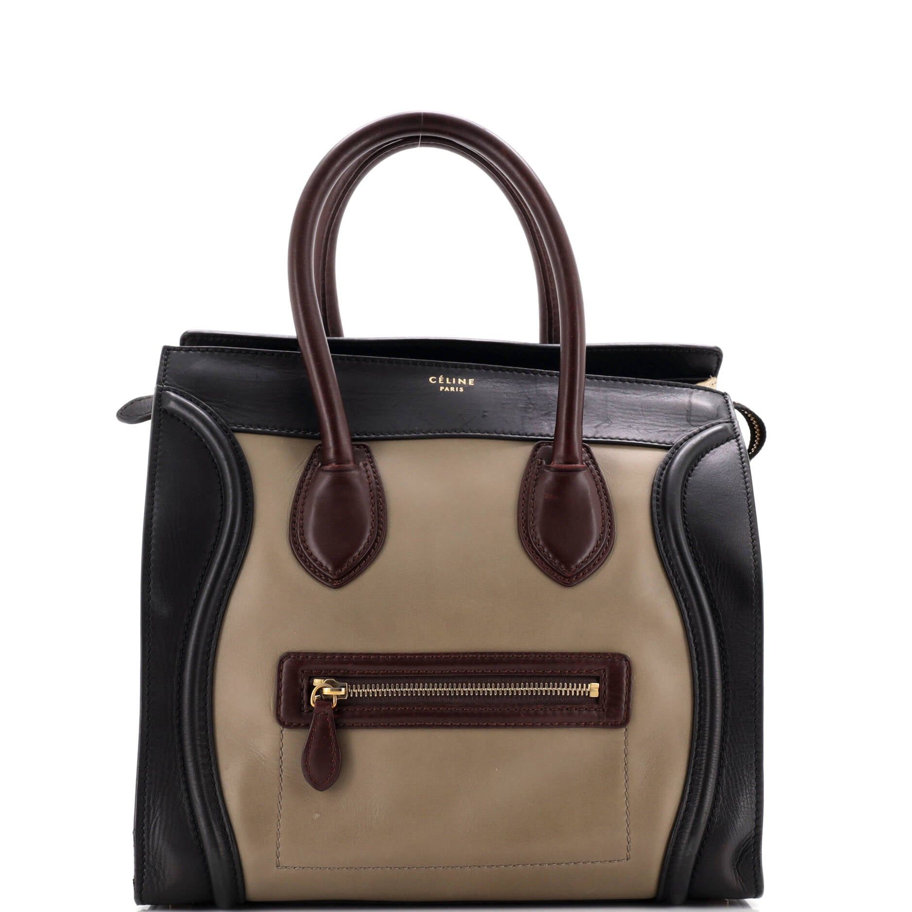 Celine Bicolor Luggage Bag Size ONE SIZE - 1 Thumbnail