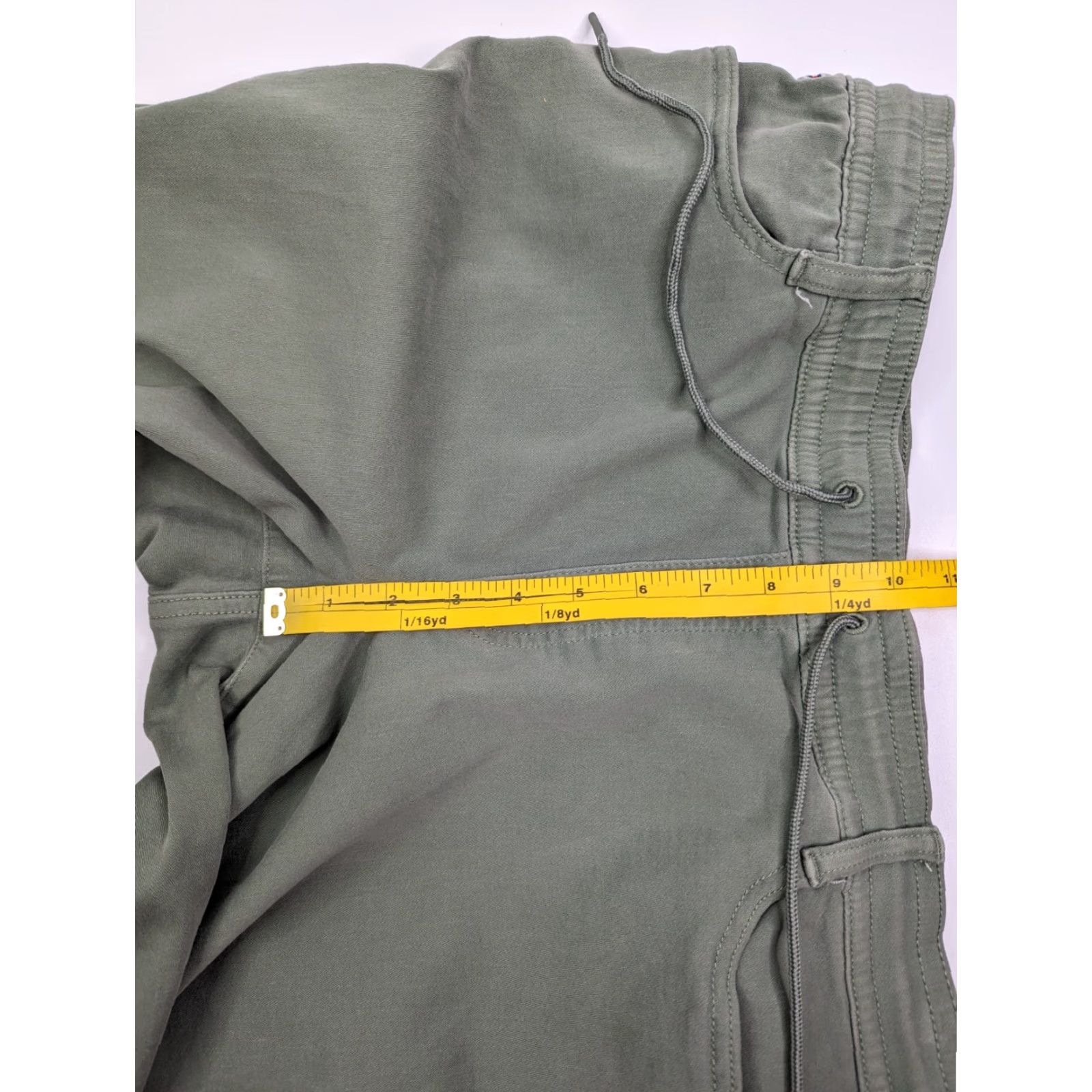 Tommy Hilfiger Tommy Hilfiger Green Joggers Logo Women's M Sweatpants Drawstring Athletic Denim Joggers 90s Tommy Jeans Size 32" / US 10 / IT 46 - 7 Thumbnail