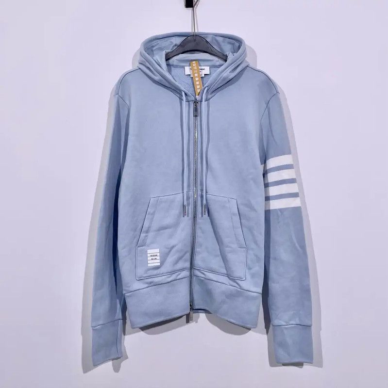 Thom Browne Thom Browne Blue Cotton Women’s Jacket 0089 Size S / US 4 / IT 40 - 1 Thumbnail