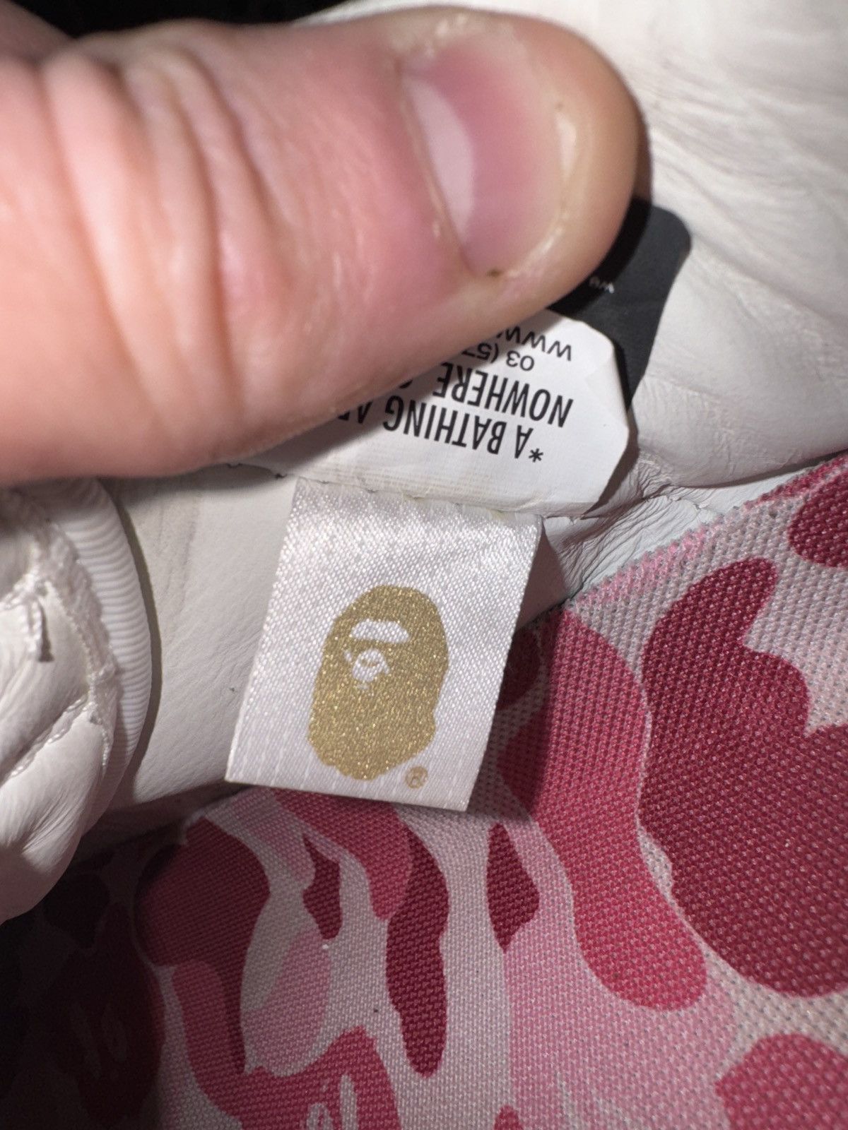 Bape Bapesta 'ABC Camo Pack - Pink' Size US 10 / EU 43 - 11 Thumbnail