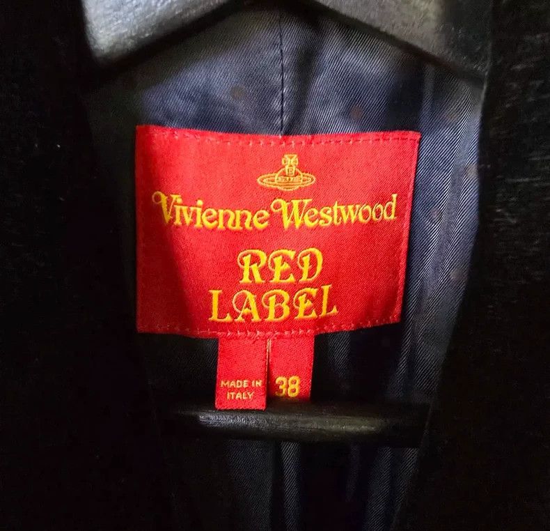 Vivienne Westwood Vivienne Westwood Black checkered wool coat Size M / US 6-8 / IT 42-44 - 2 Thumbnail
