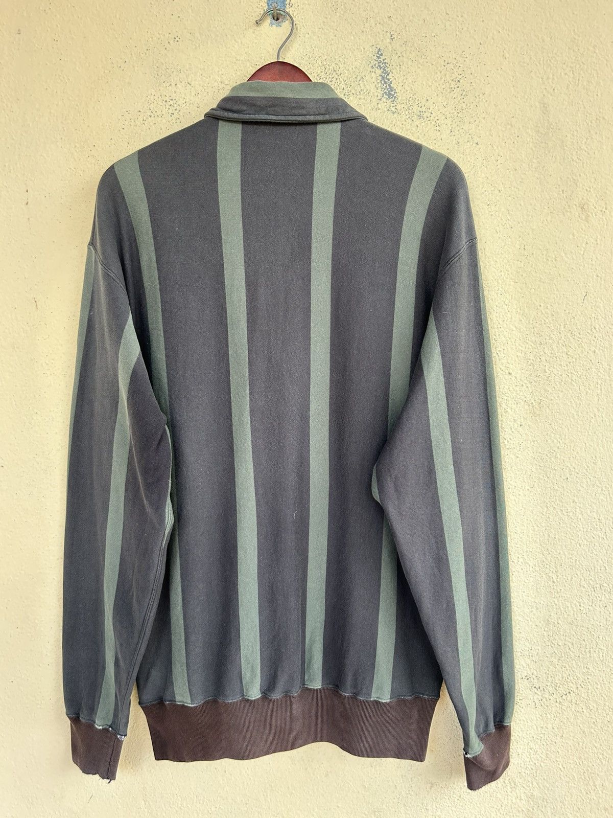 Polo Ralph Lauren × Ralph Lauren × Vintage Vintage Polo Sport Half Zipper Sweatshirt Size US M / EU 48-50 / 2 - 2 Thumbnail