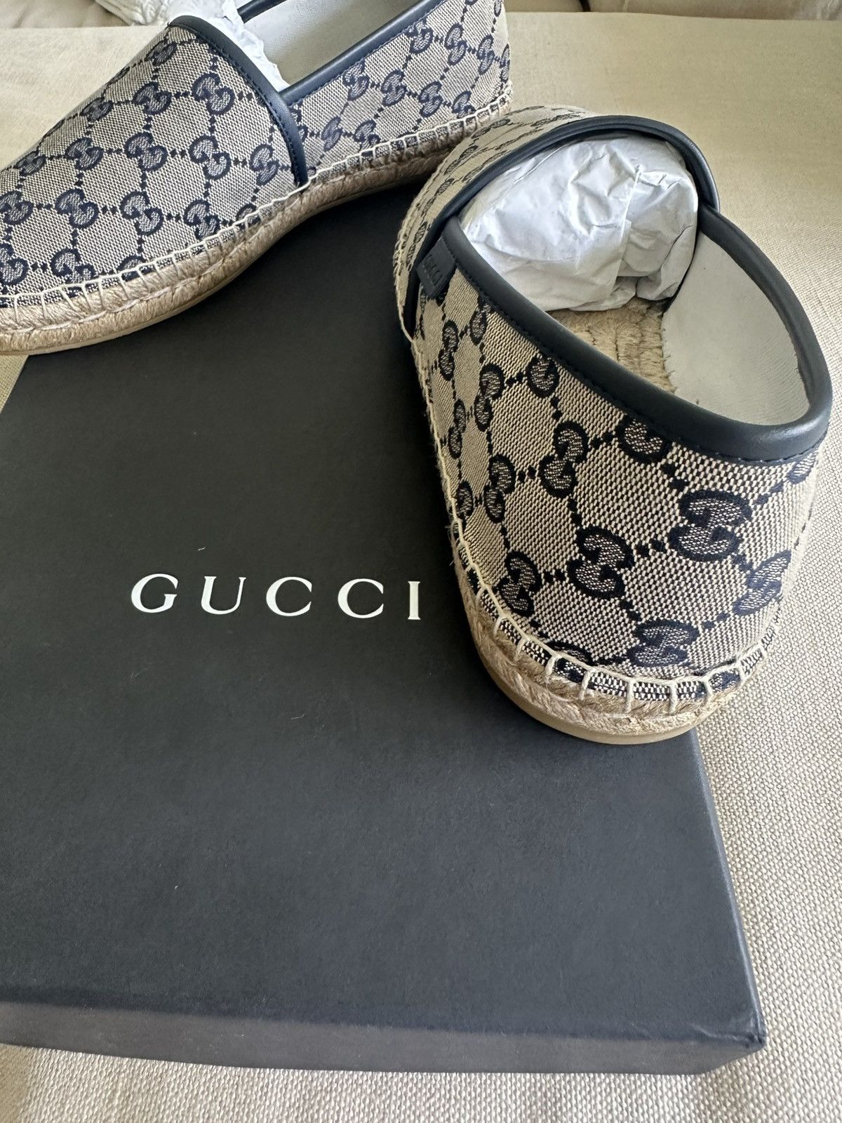 Gucci Gucci GG Monogram Espadrillas Size US 6.5 / EU 39-40 - 4 Thumbnail