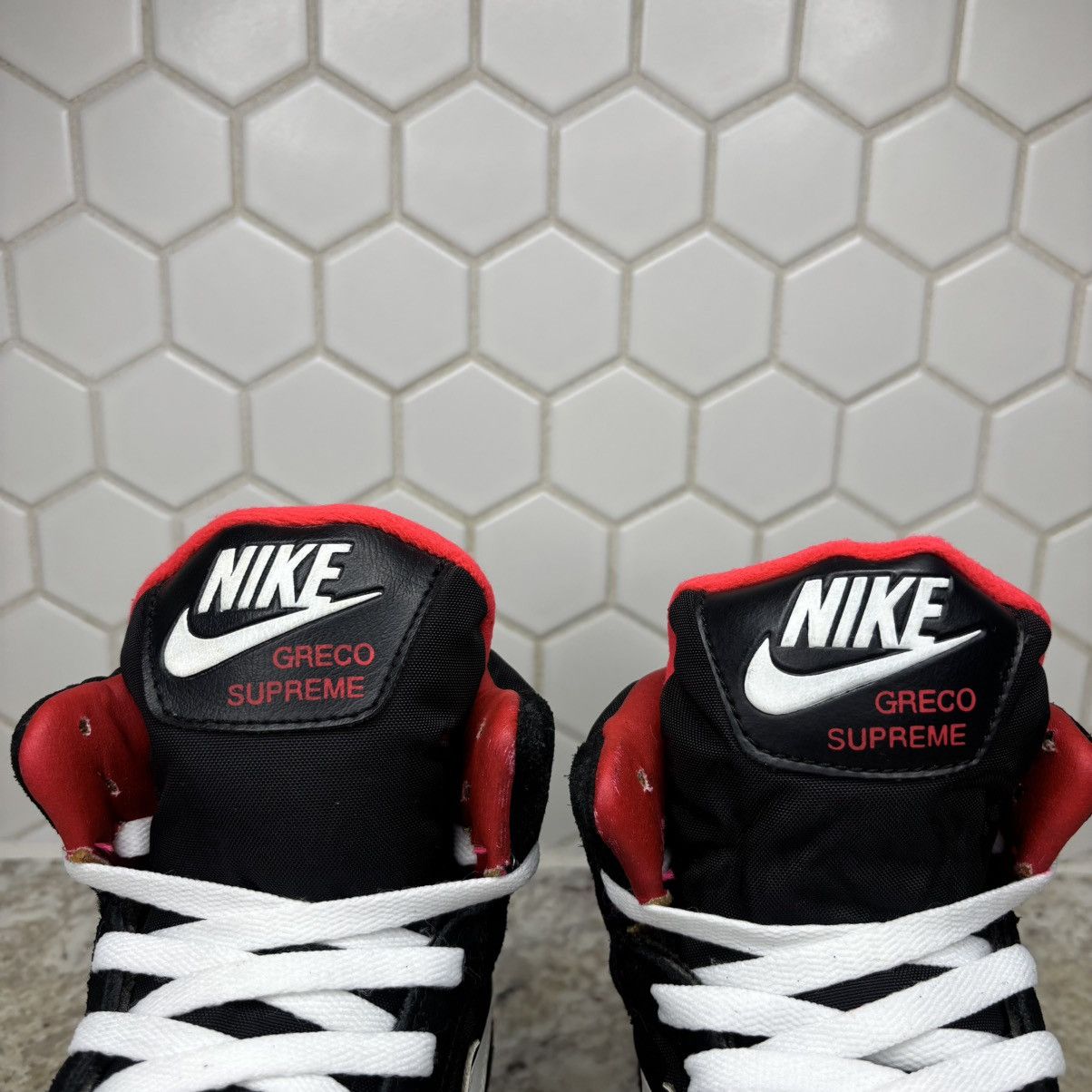 Nike size 8.5-Nike Supreme Greco WrestlingShoe 1990s Clean No Box Size US 8.5 / EU 41-42 - 6 Thumbnail