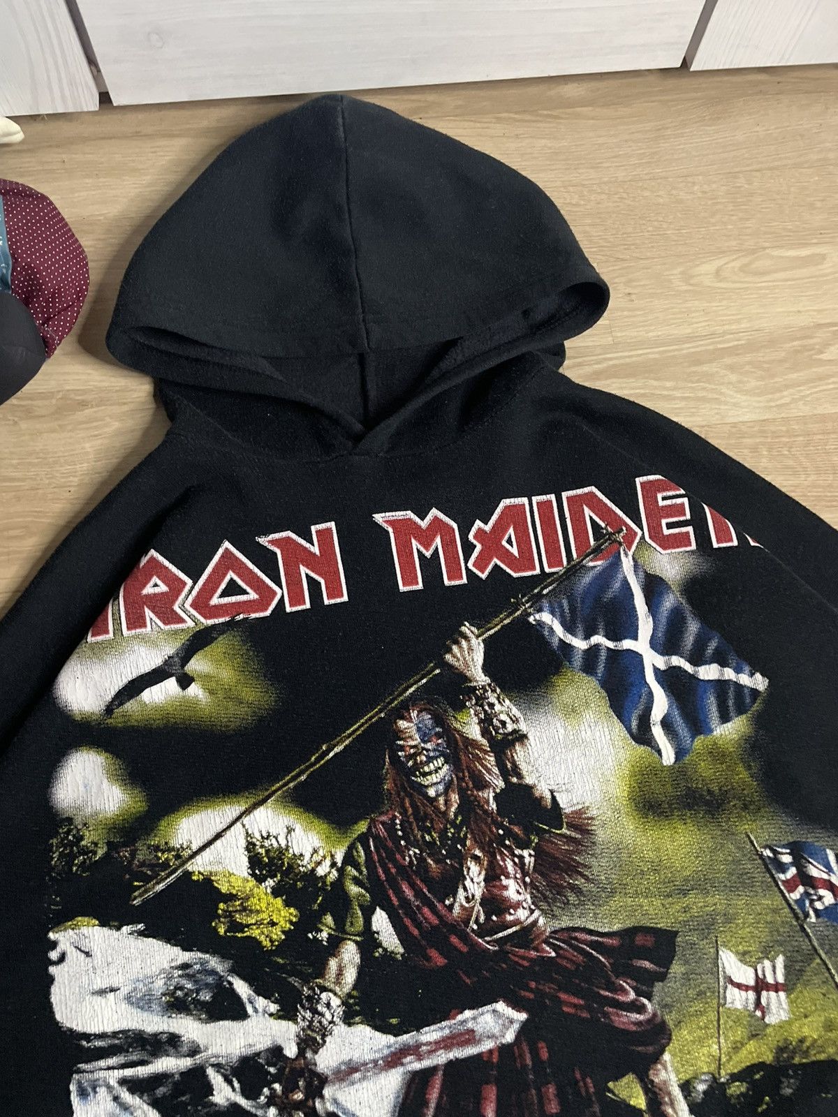 Band Tees vintage iron maiden hoodie 1993 year metal rock Size US L / EU 52-54 / 3 - 7 Thumbnail