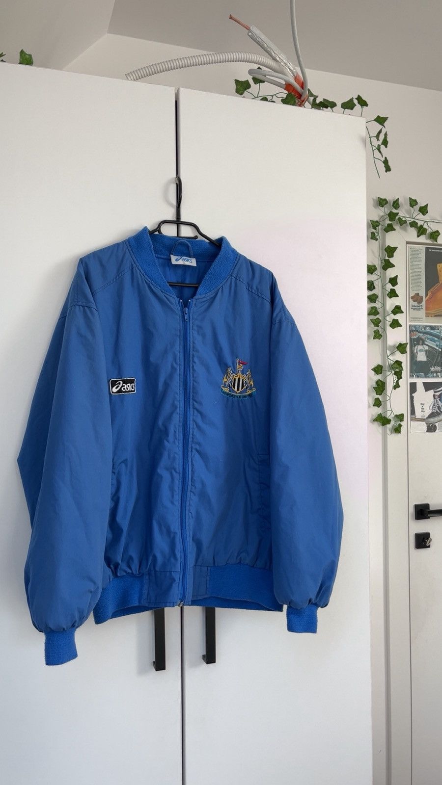 Asics Archival 1993-95 Newcastle United x Asics Jacket Made in UK Size US XL / EU 56 / 4 - 5 Thumbnail