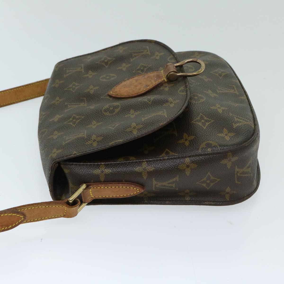 Louis Vuitton LOUIS VUITTON Monogram Saint Cloud GM Shoulder Bag M51242 Size ONE SIZE - 3 Thumbnail