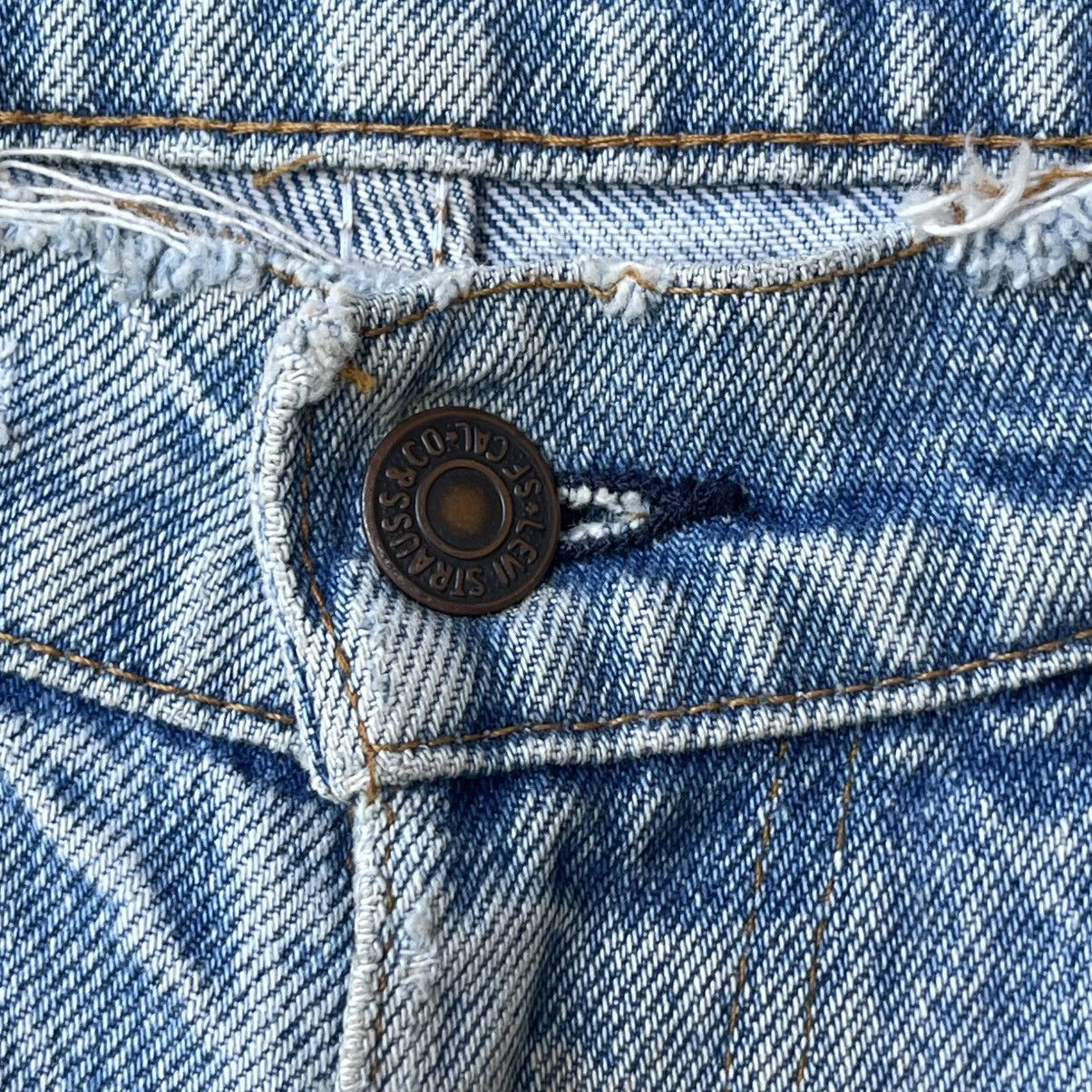Levi's Vintage 80s Levi's 517 Orange Tab Bootcut Jeans Size US 31 - 9 Thumbnail